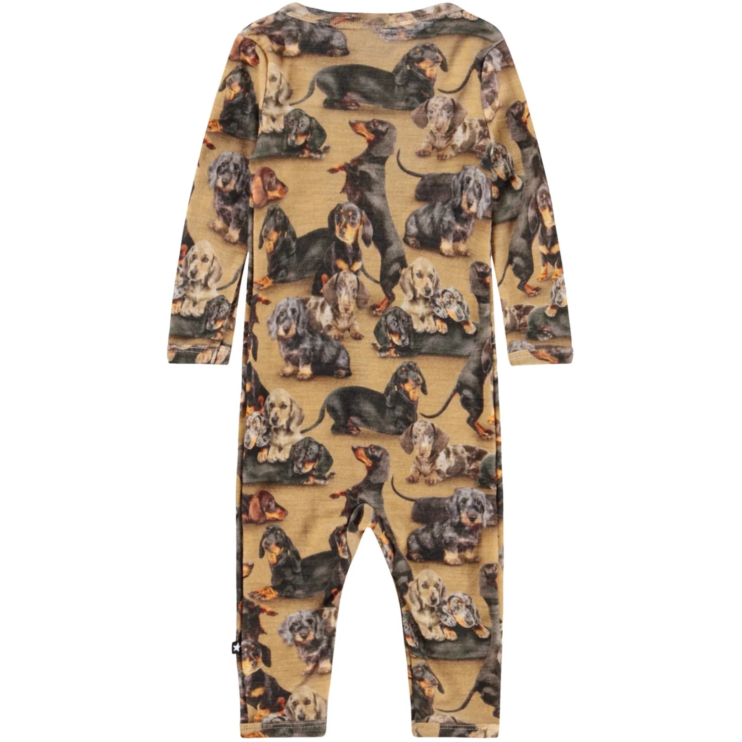 Molo Dachshunds Fahari Wool Bodysuits Jersey - Image 3