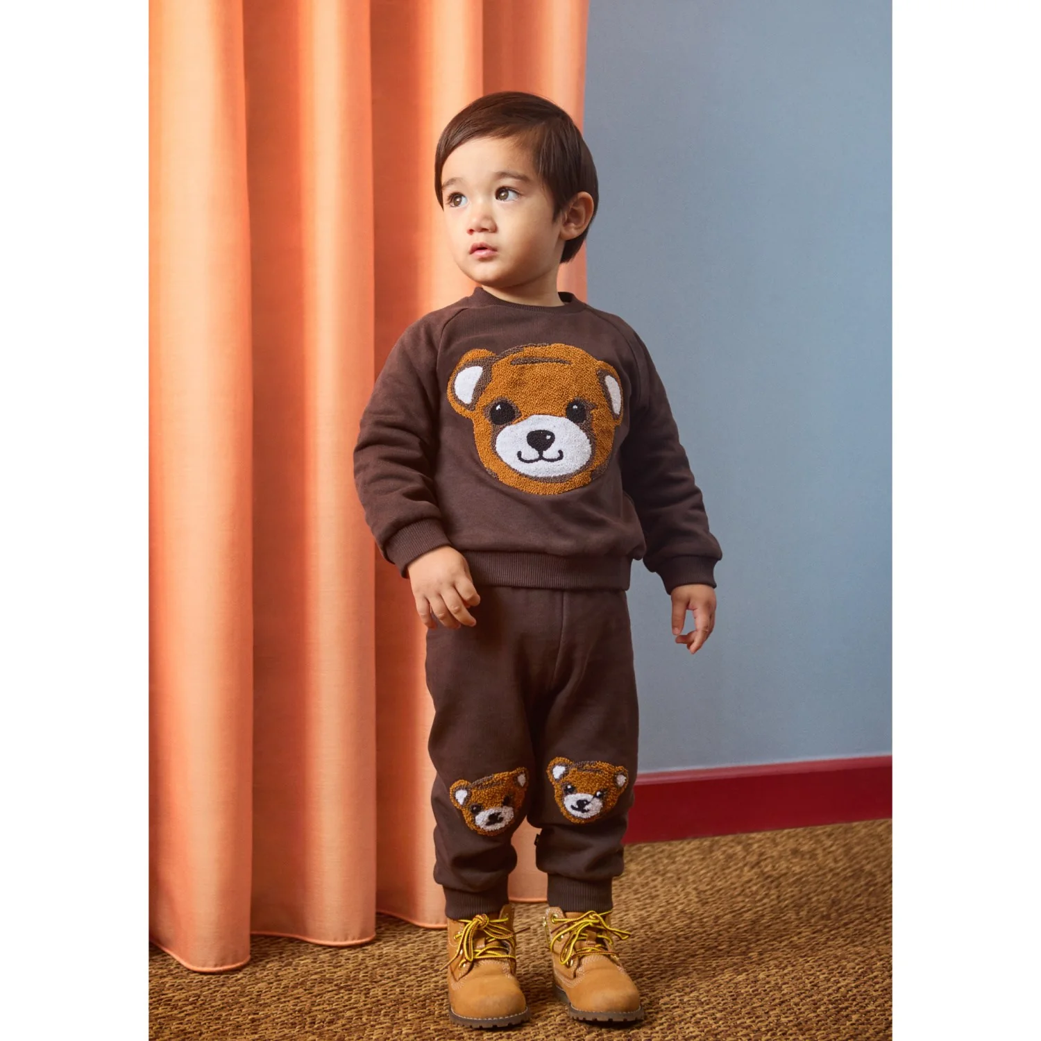 Molo Dark Cocoa Disc Sweatshirt - Image 2