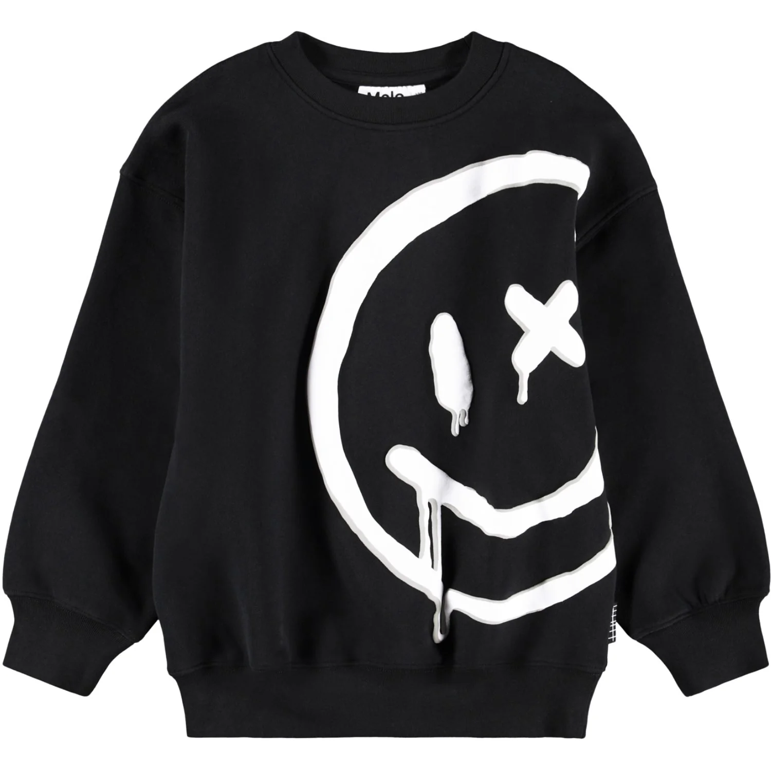 Molo Drippy White Mar Sweatshirt