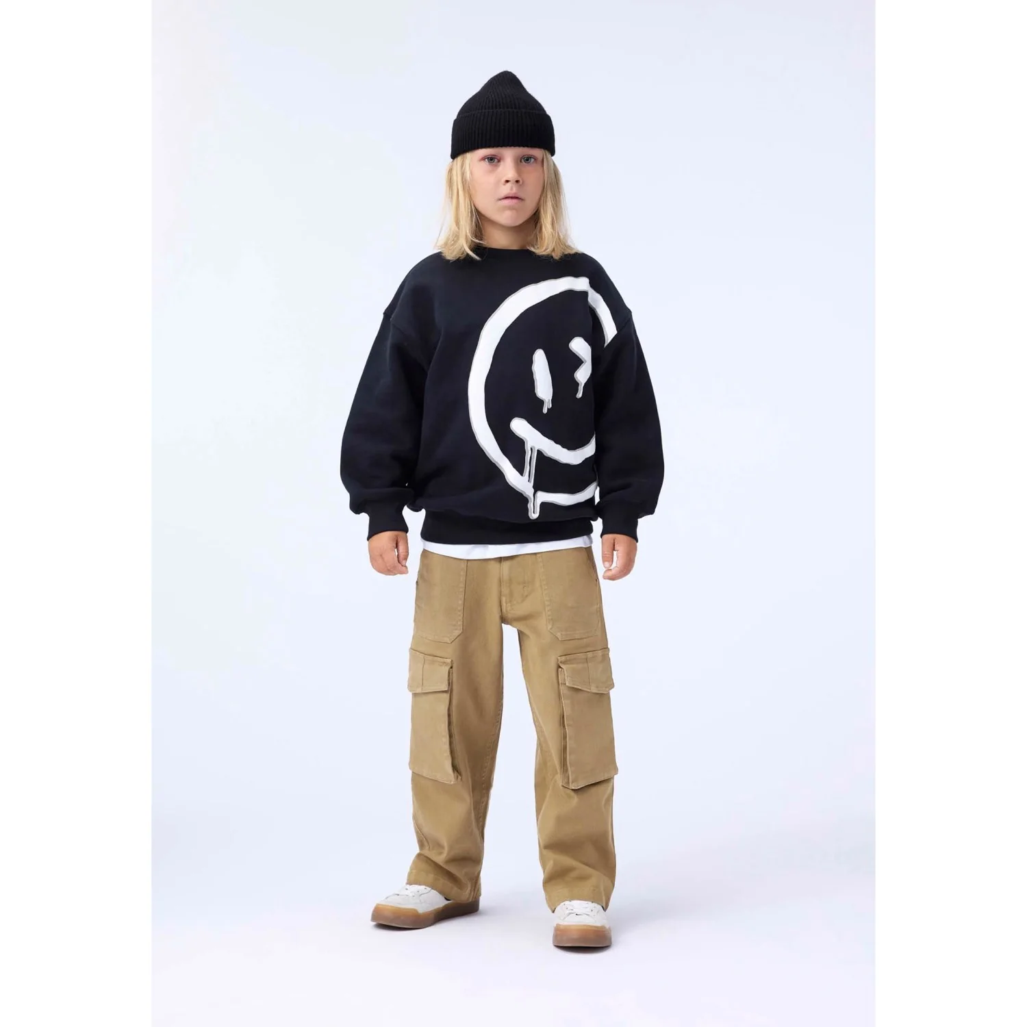 Molo Drippy White Mar Sweatshirt - Image 2