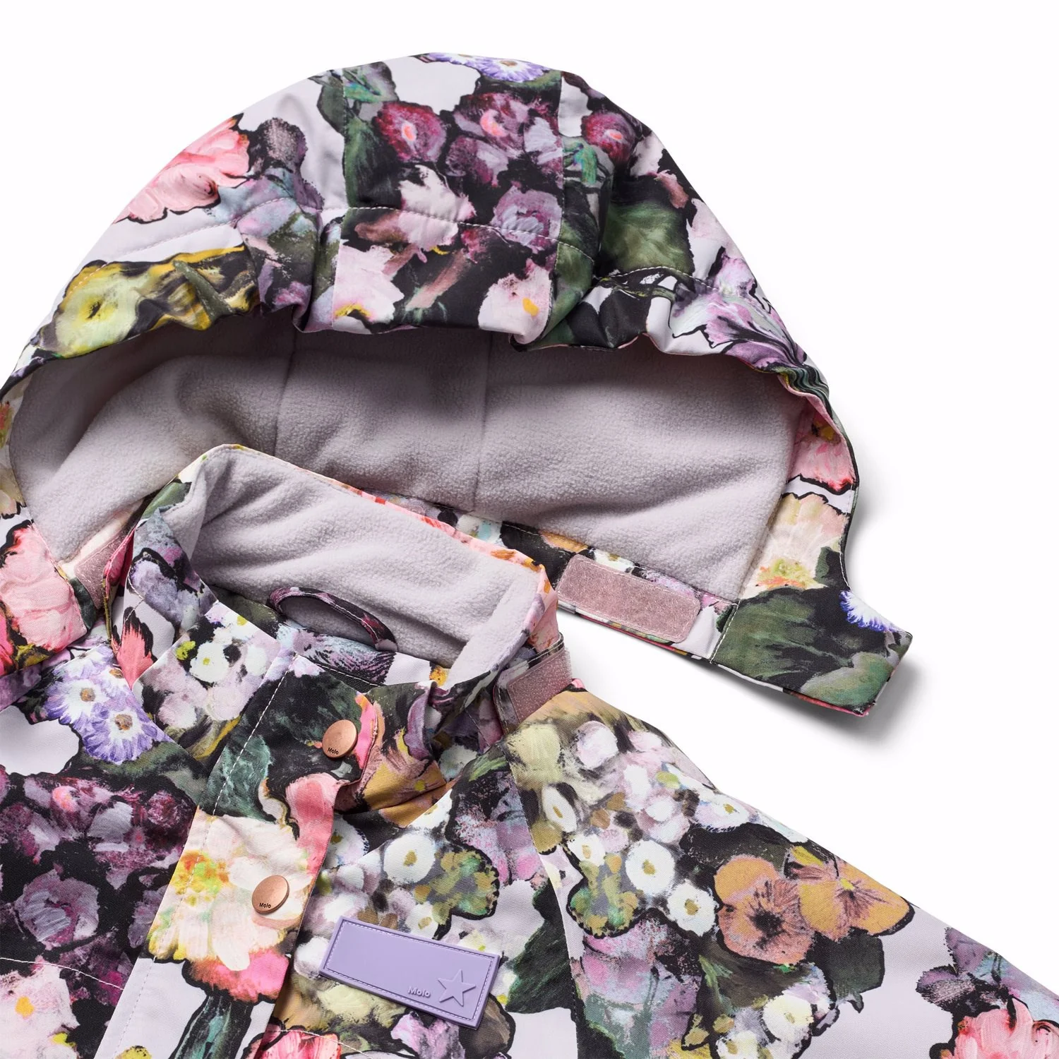 Molo Flower Art Pingo Junior Snowsuit - Image 6