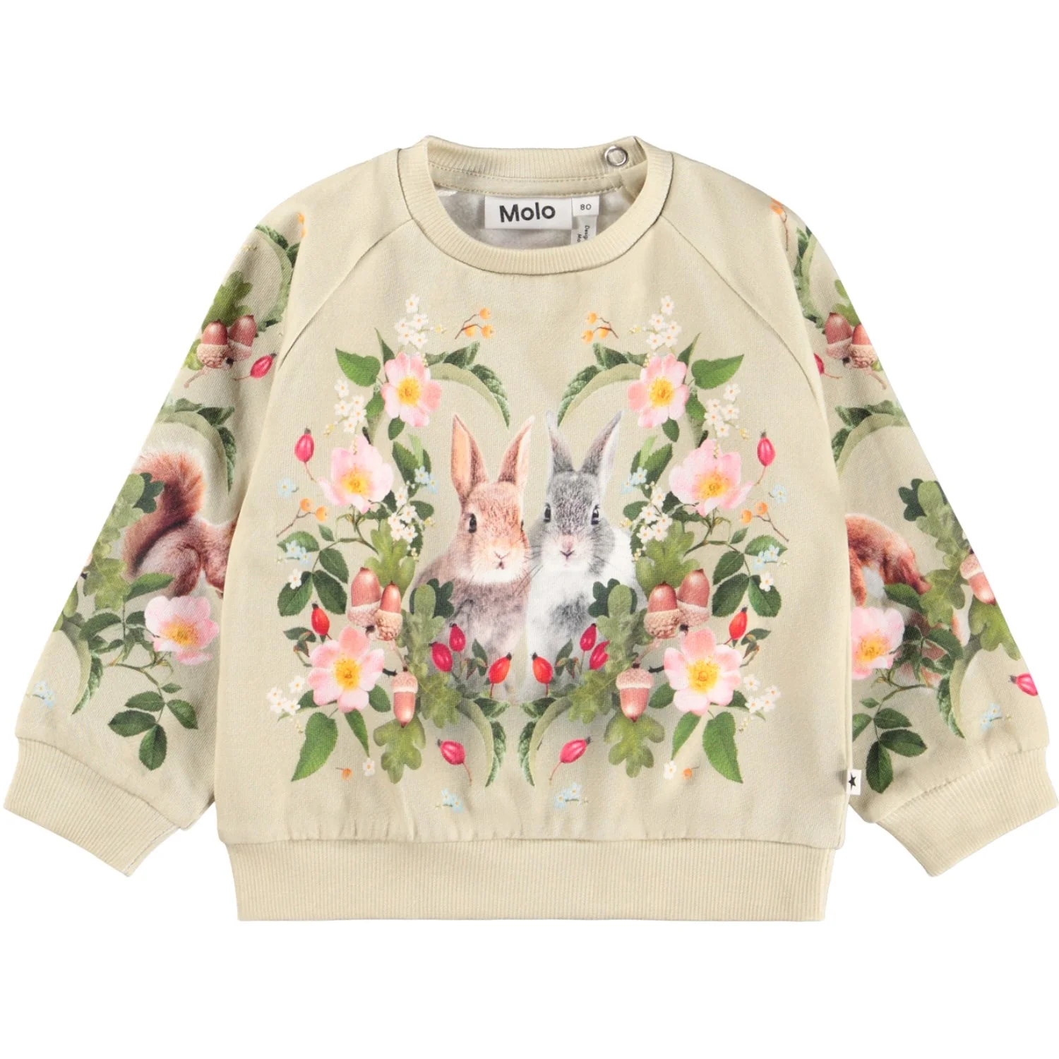 Molo Forest Bunny Disc Sweatshirt