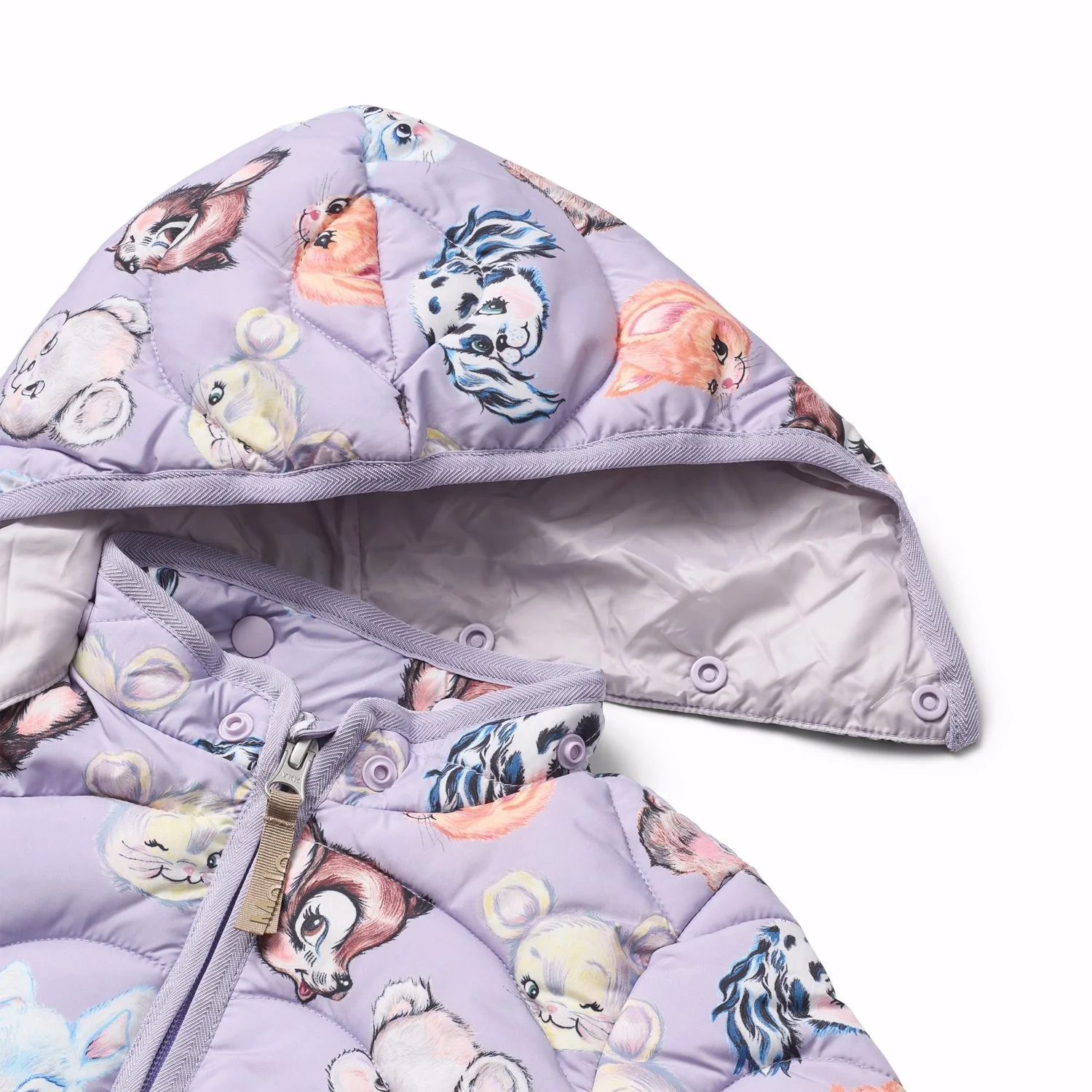 Molo Itty Bitty Purple Harmony Jacket - Image 2