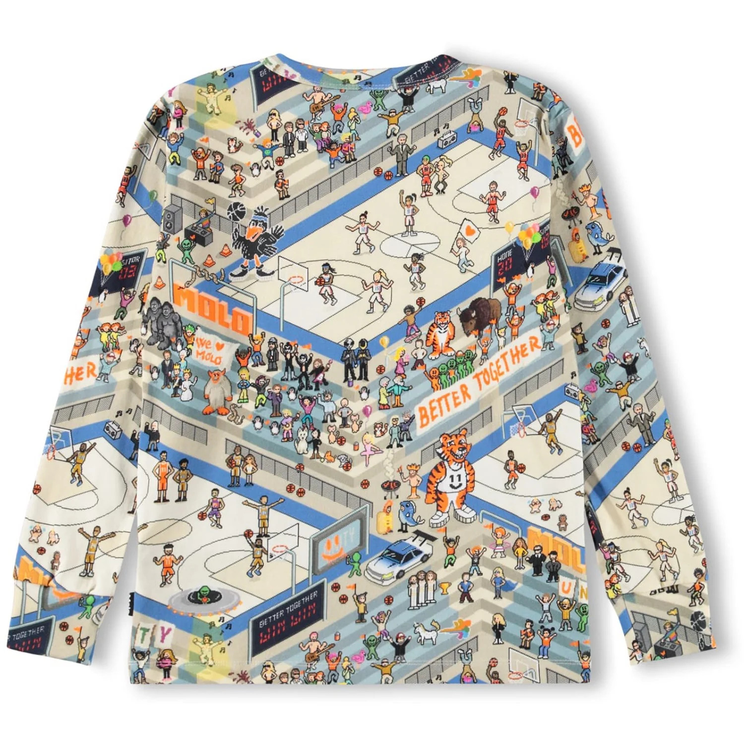 Molo Pixel Basket Rill T-Shirt - Image 3