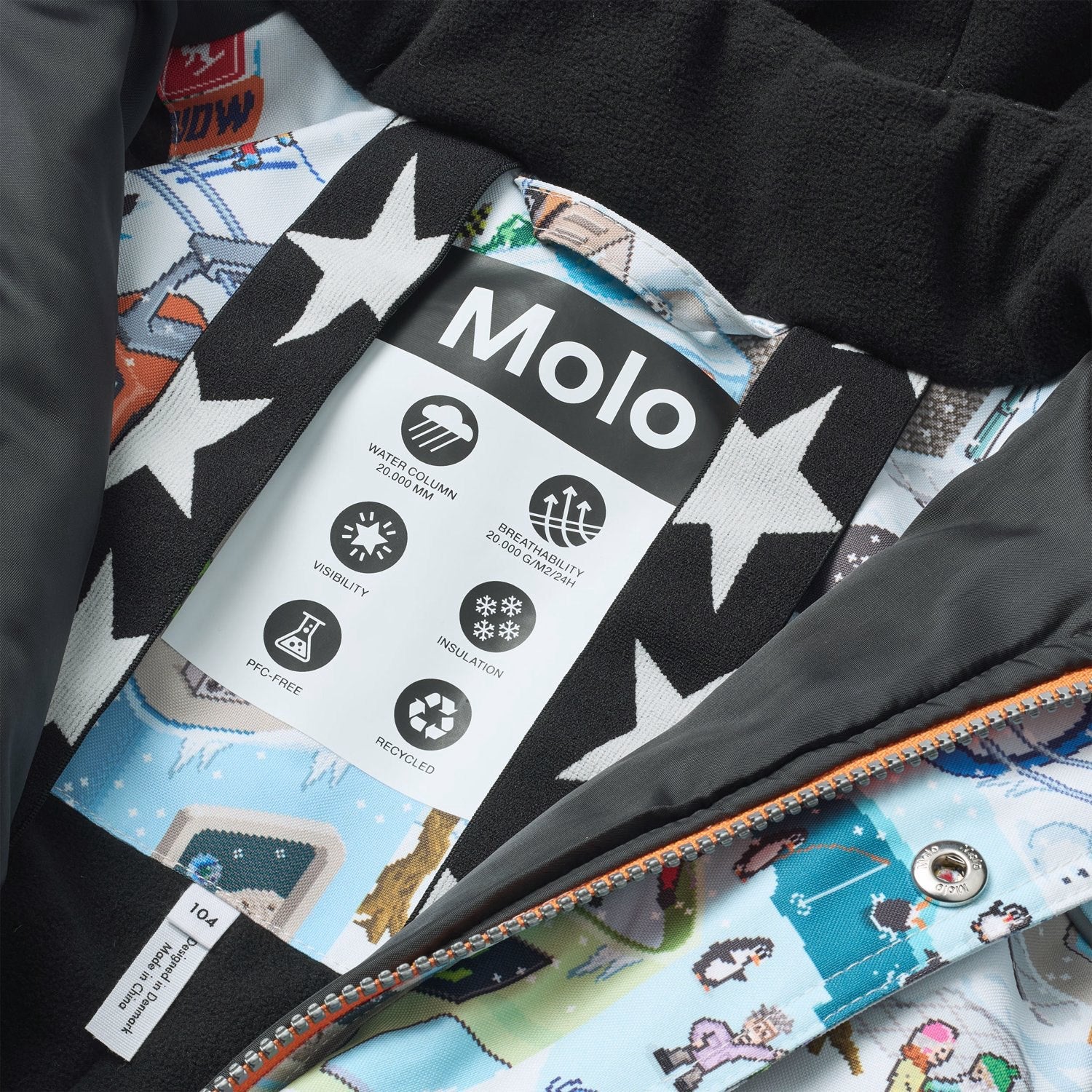 Molo Pixel Winter Polaris Junior Snowsuit - Image 4