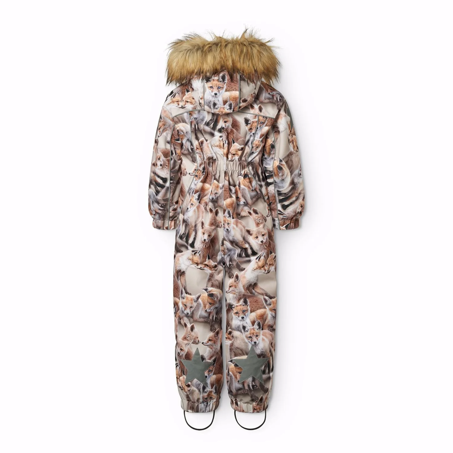 Molo Playing Foxes Polaris Fur Junior Snowsuit - Image 8