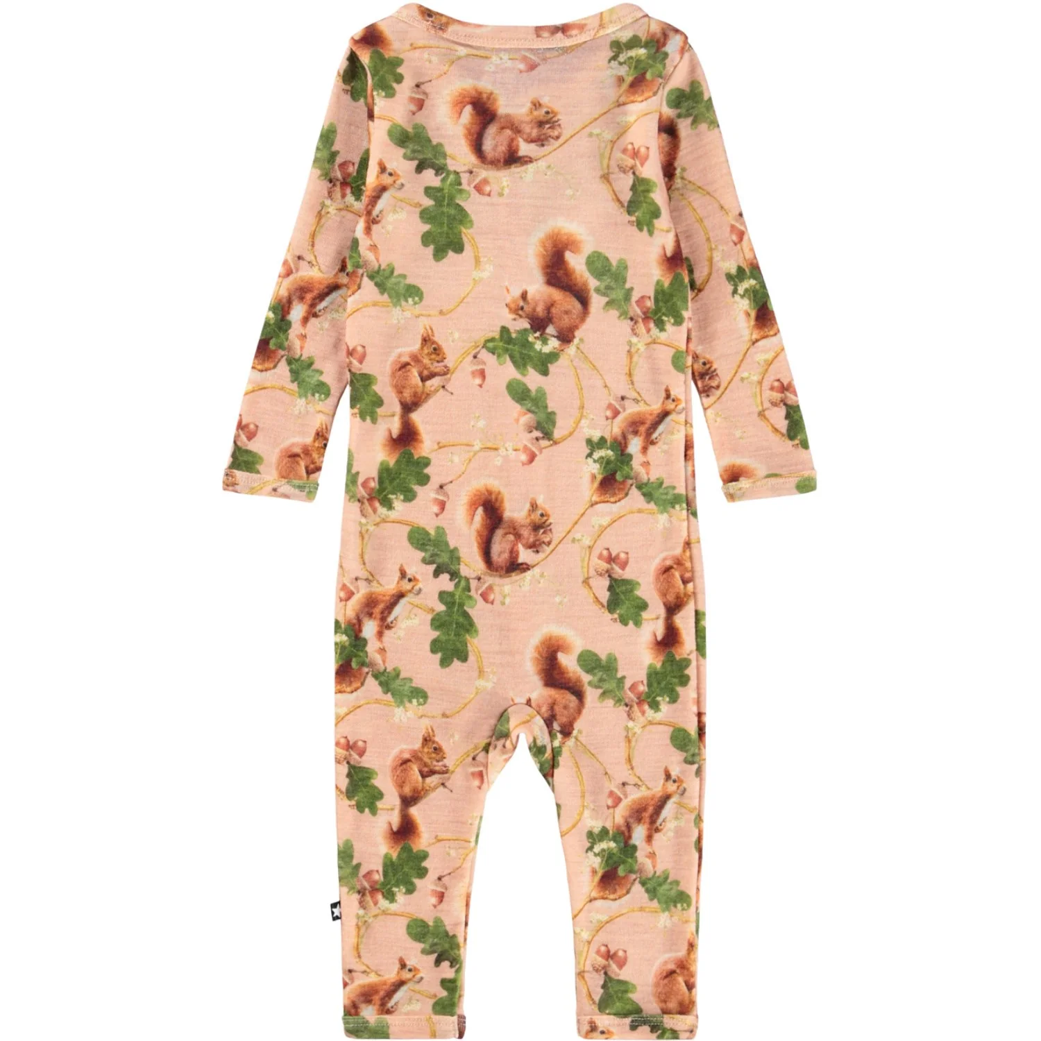 Molo Squirrel Harmony Fahari Wool Bodysuits Jersey - Image 3