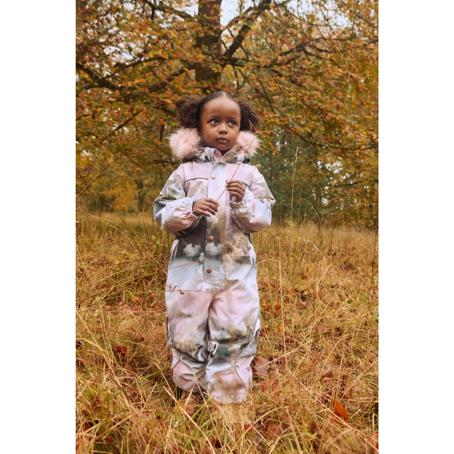 Molo Utopia Polaris Fur Junior Snowsuit - Image 2