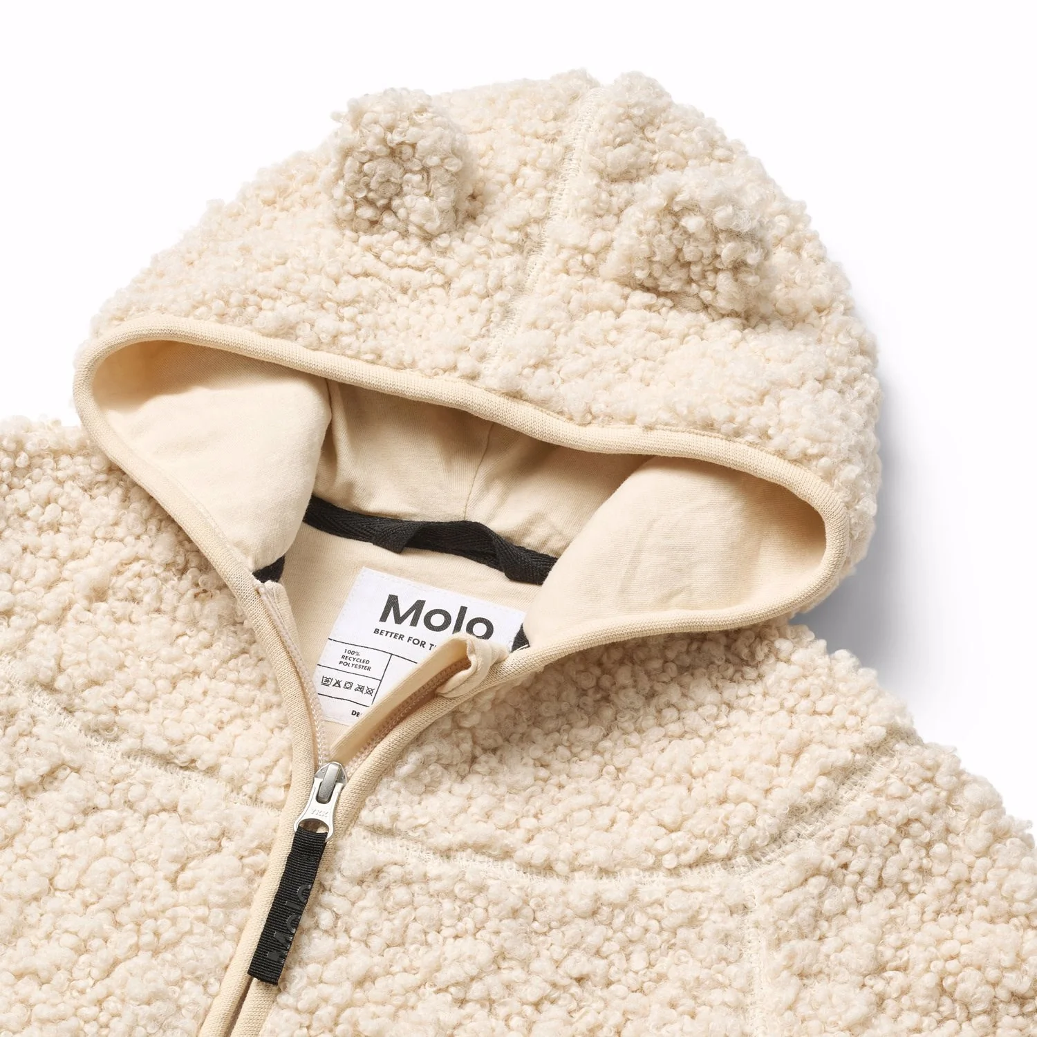 Molo Vanilla Ummi Fleece Jacket - Image 2