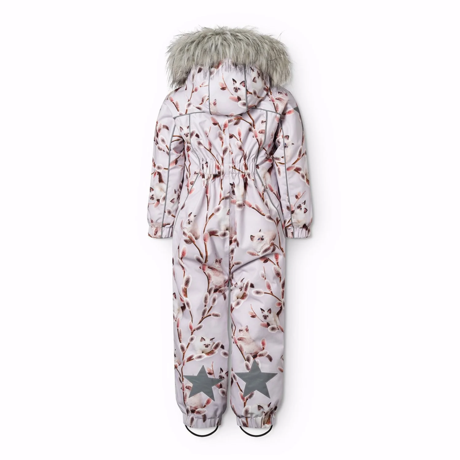 Molo Willow Kitten Polaris Fur Junior Snowsuit - Image 6