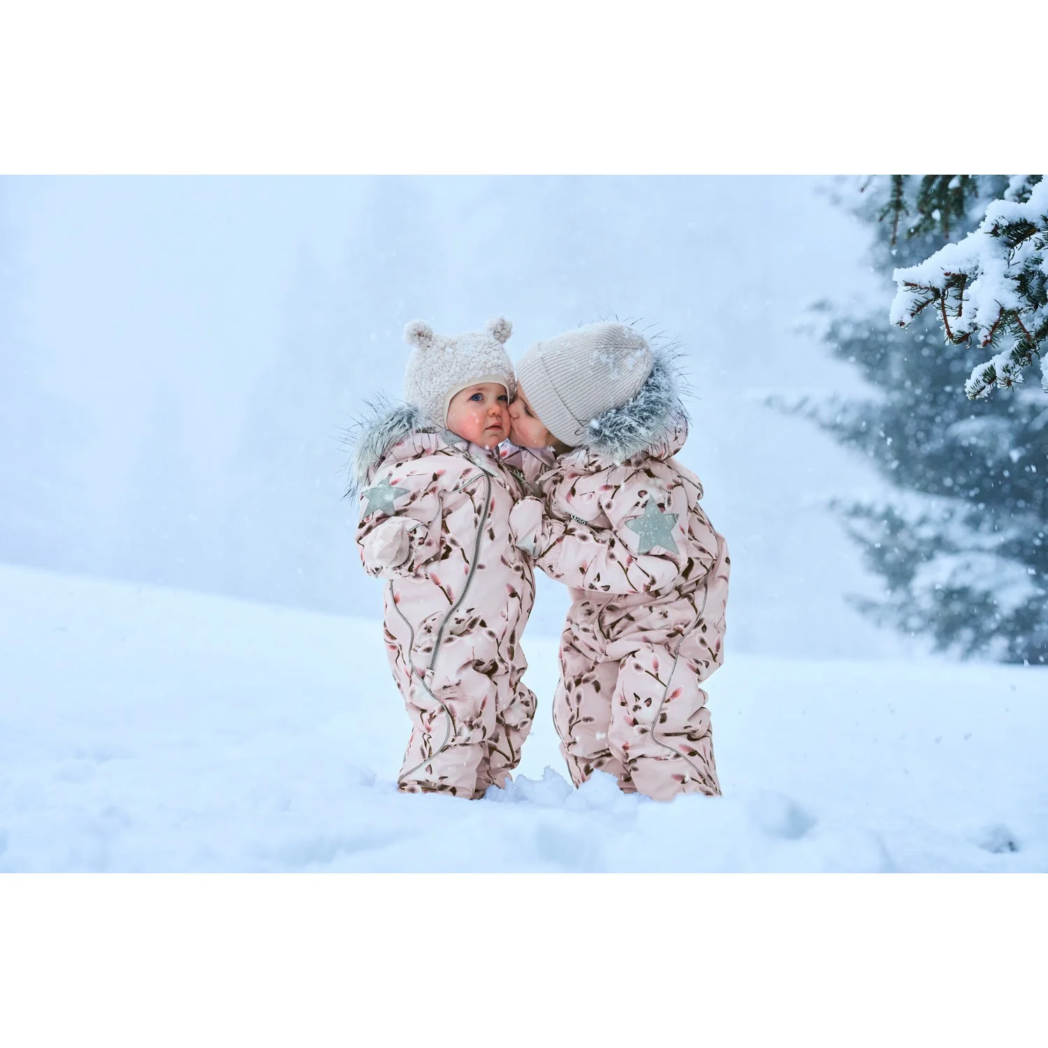 Molo Willow Kitten Pyxis Fur Baby Snowsuit - Image 3