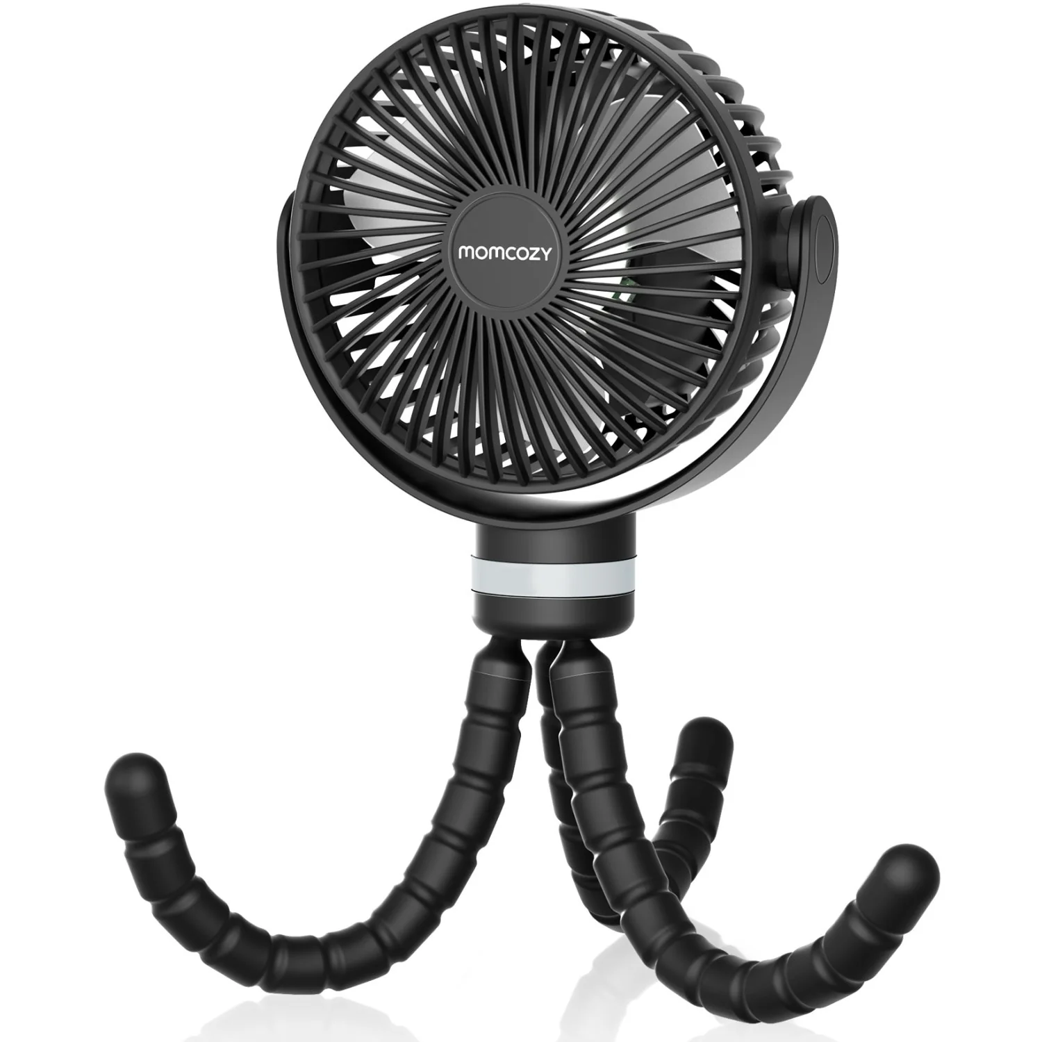 Momcozy Black Portable Stroller Fan - Image 9