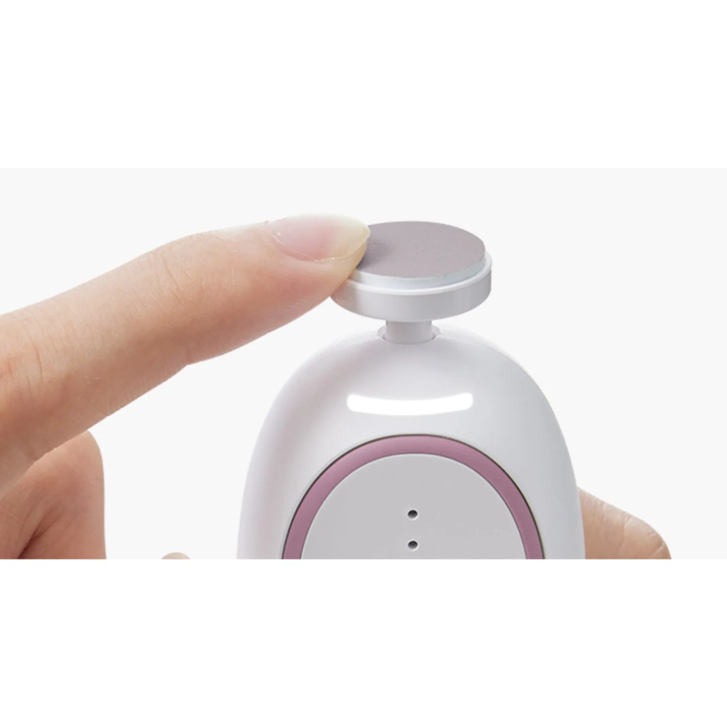 Momcozy Green Electric Baby Nail File - Low Noise - Image 18