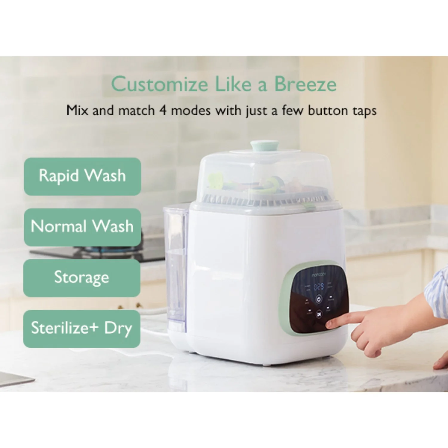 Momcozy KleanPal Pro Baby Bottle Washer - Image 15