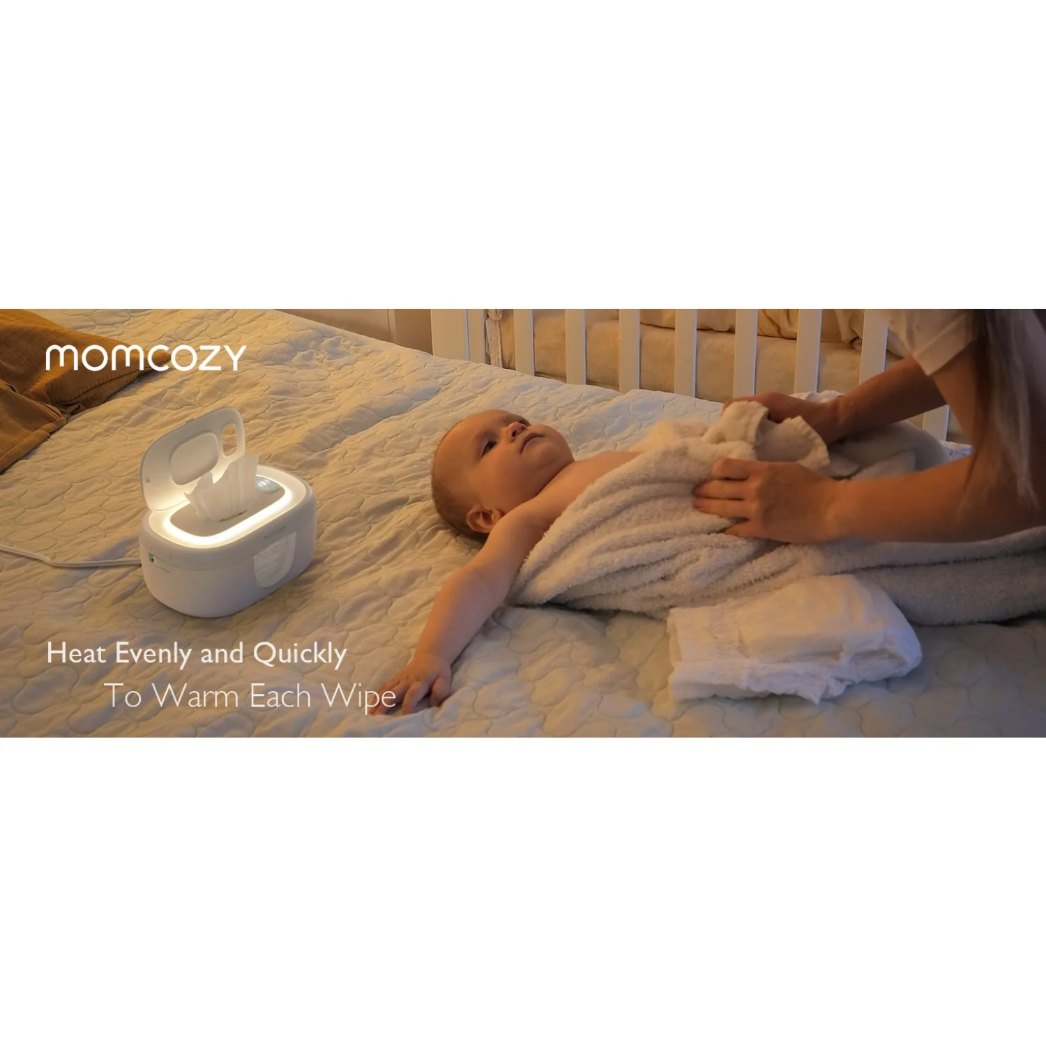 Momcozy Large Capacity Baby Wipe Warmer- EU Version - Image 13