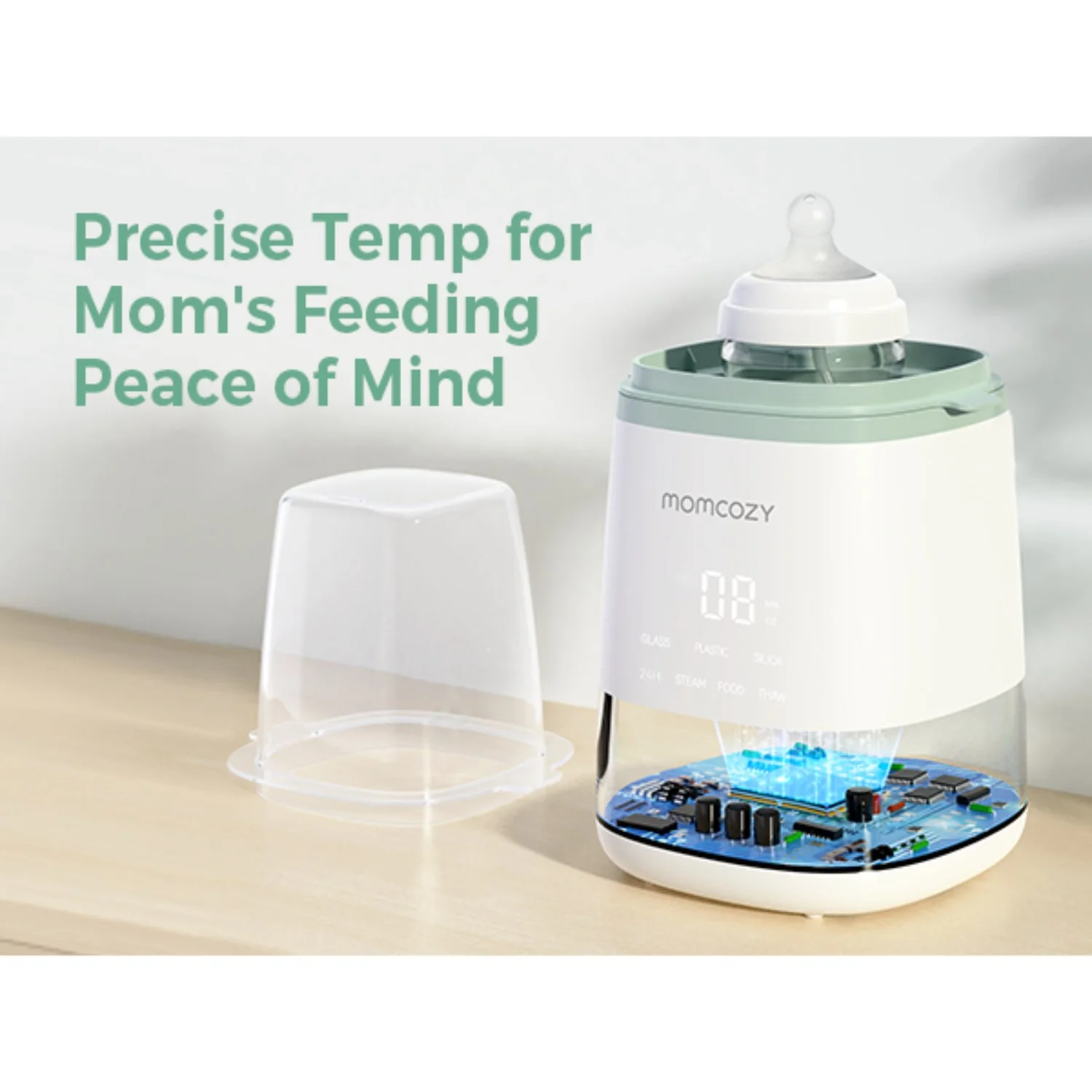 Momcozy MW01 6-in-1 Fast Baby Bottle Warmer - Image 20
