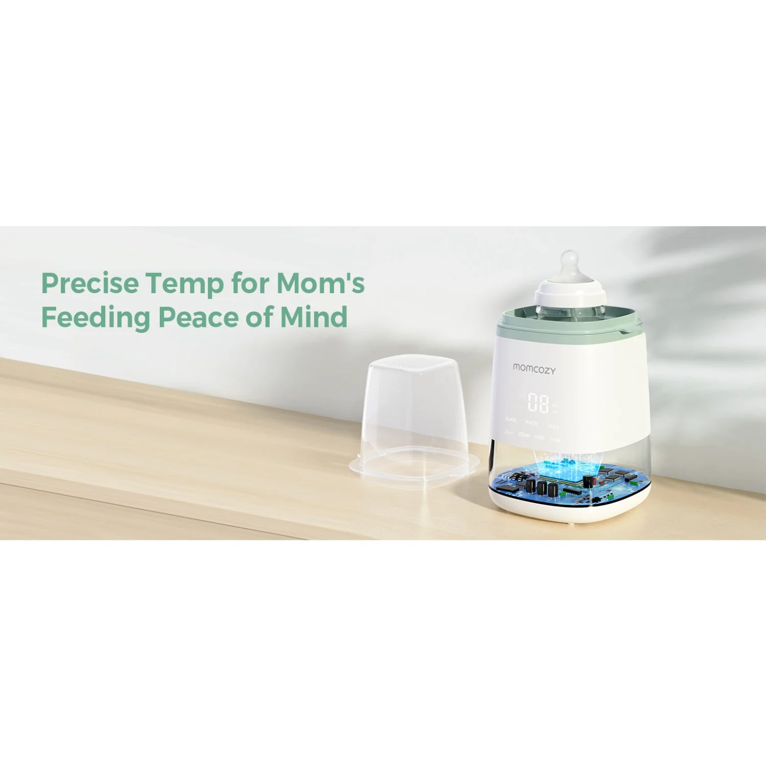 Momcozy MW01 6-in-1 Fast Baby Bottle Warmer - Image 21