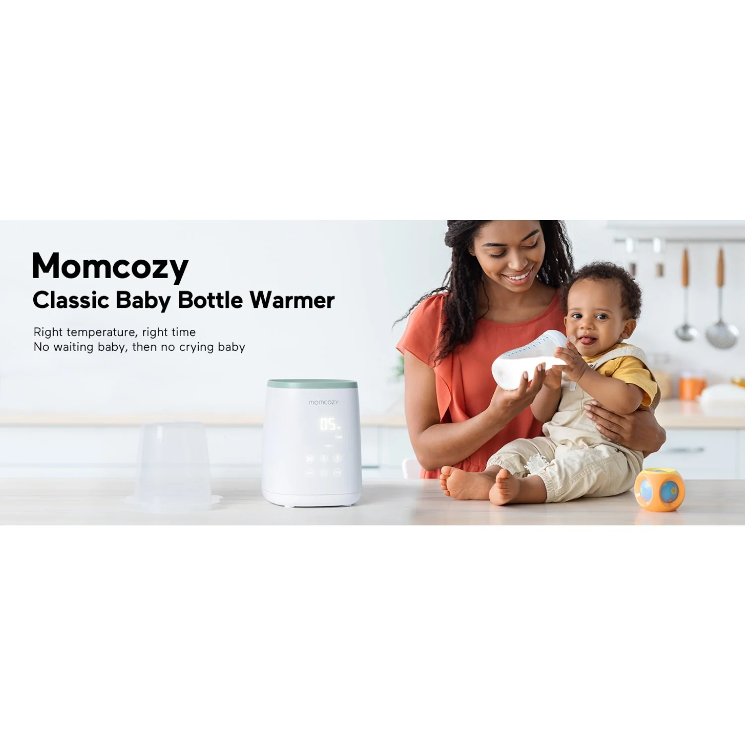 Momcozy MW01 6-in-1 Fast Baby Bottle Warmer - Image 24