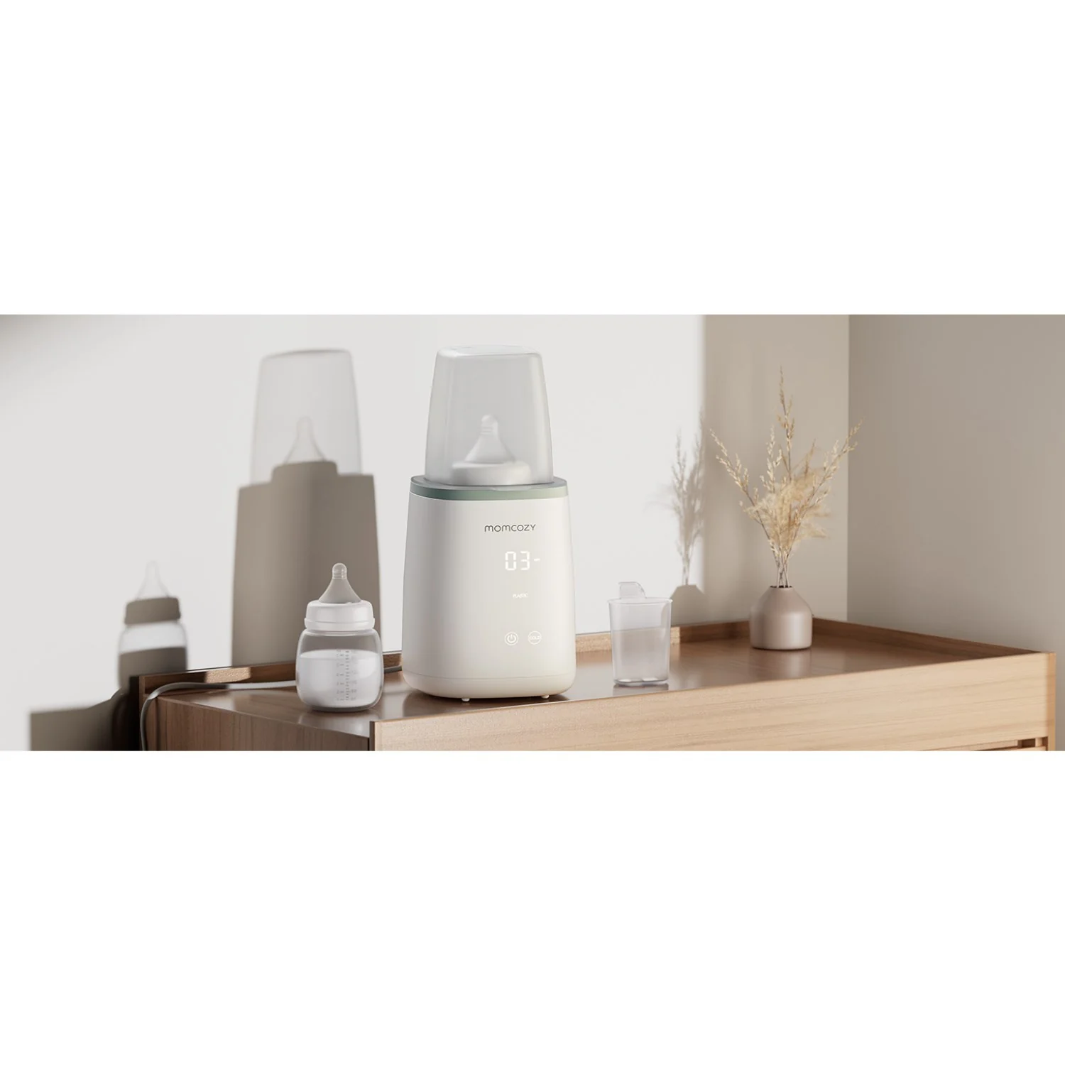 Momcozy MW01 6-in-1 Fast Baby Bottle Warmer - Image 31
