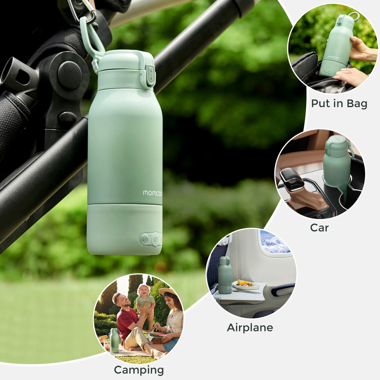 Momcozy Portable Breast Milk & Water Warmer For Travel - Image 9