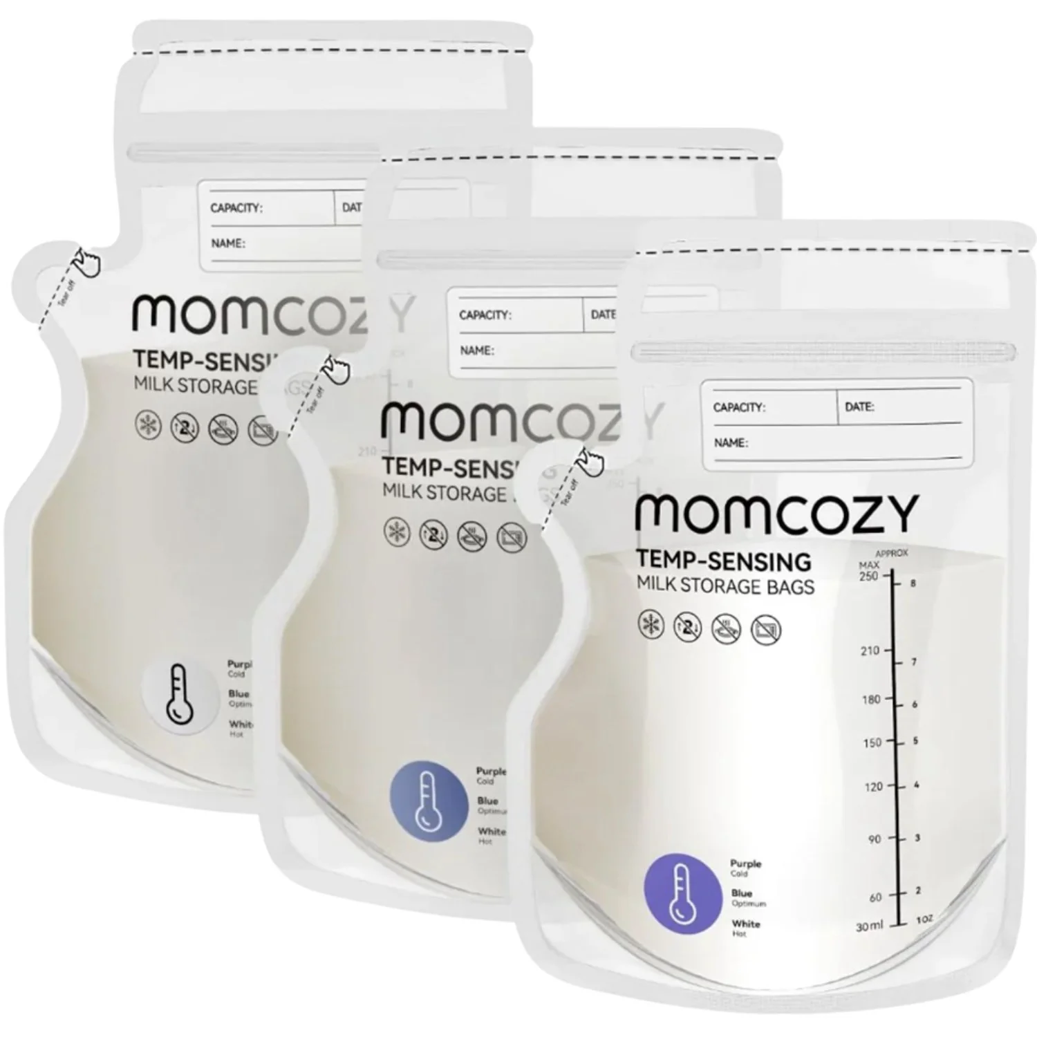 Momcozy Spout Breastmilk Storage Bags-120-Pack