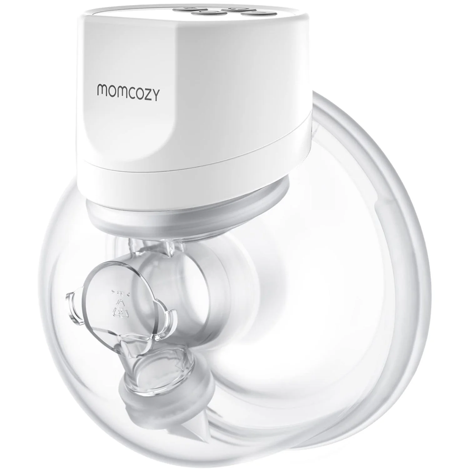 Momcozy White S12 Pro Wearable Breast Pump Single Pack