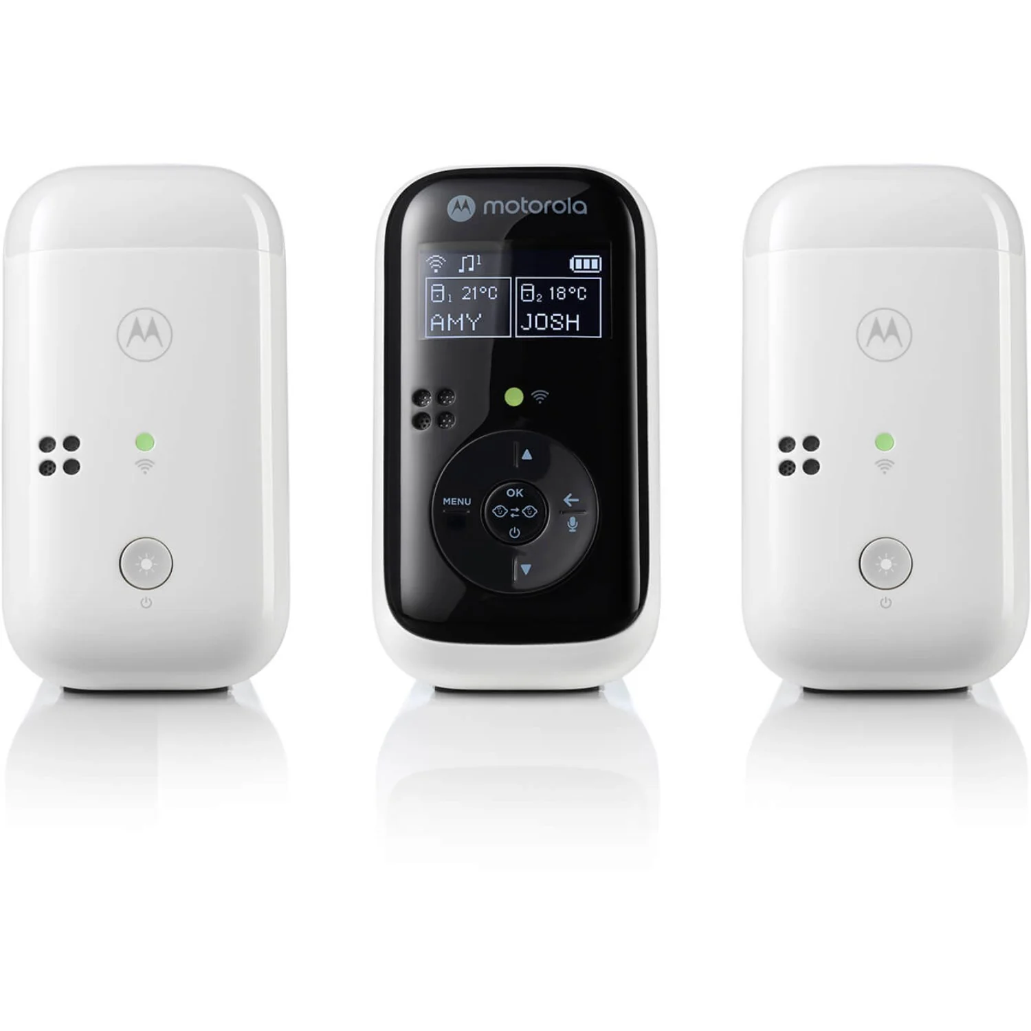 Motorola White, Black PIP15 Twin Baby Monitor - Image 2