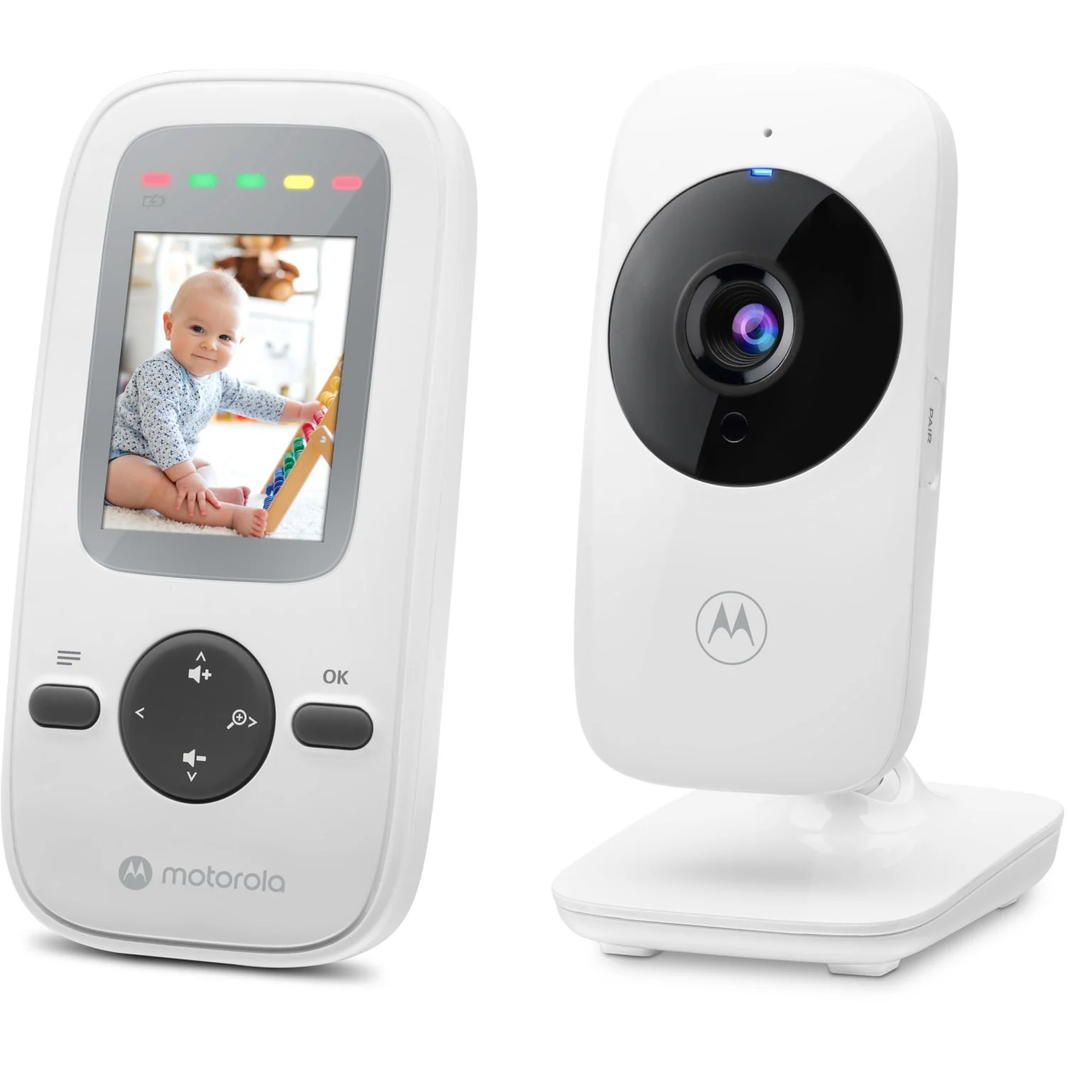 Motorola White Baby Monitor VM481 2" WHT - Image 3