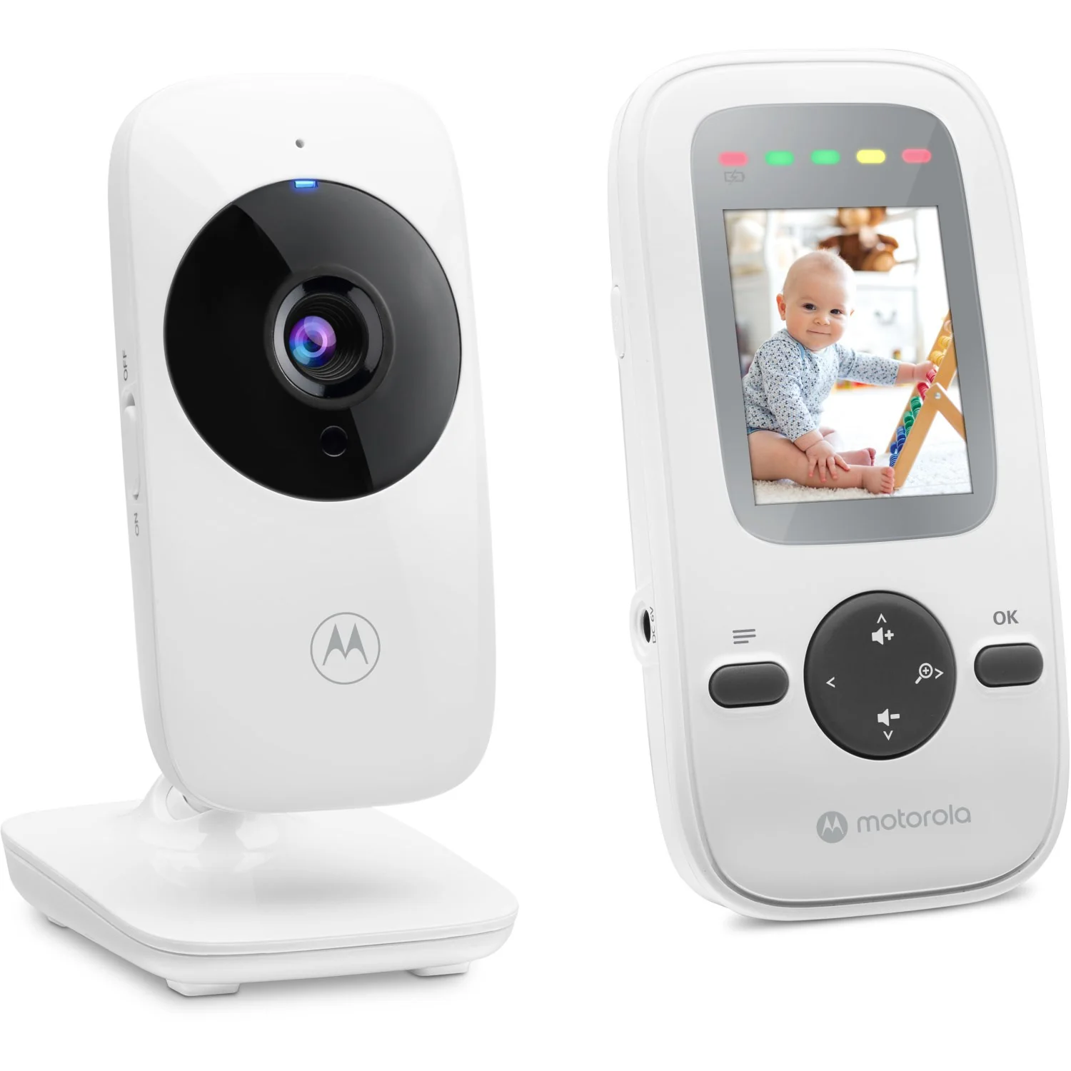 Motorola White Baby Monitor VM481 2" WHT - Image 4