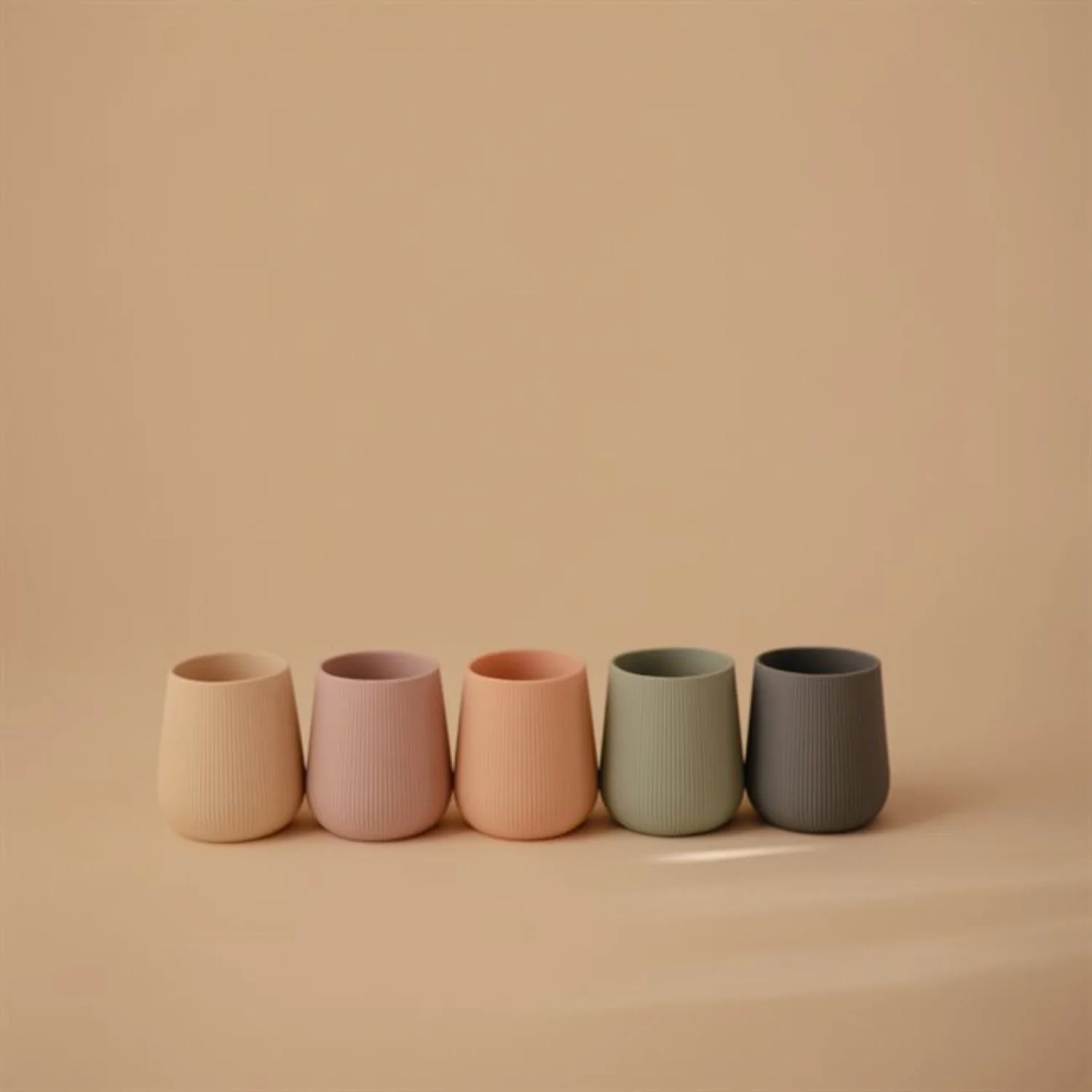 Mushie Blush Silicone Starter Cup - Image 2