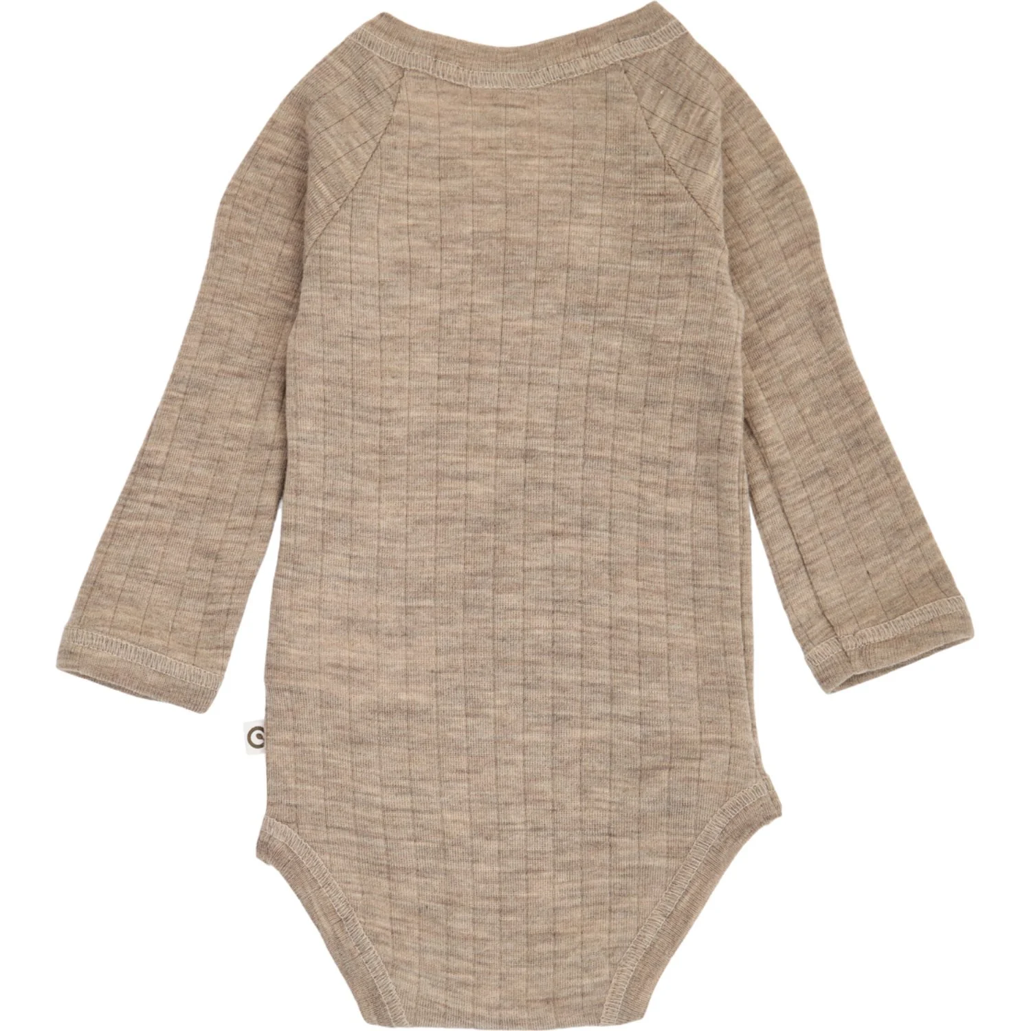 Müsli Balsam Melange Woolly Rib Wrap L/S Body - Image 2