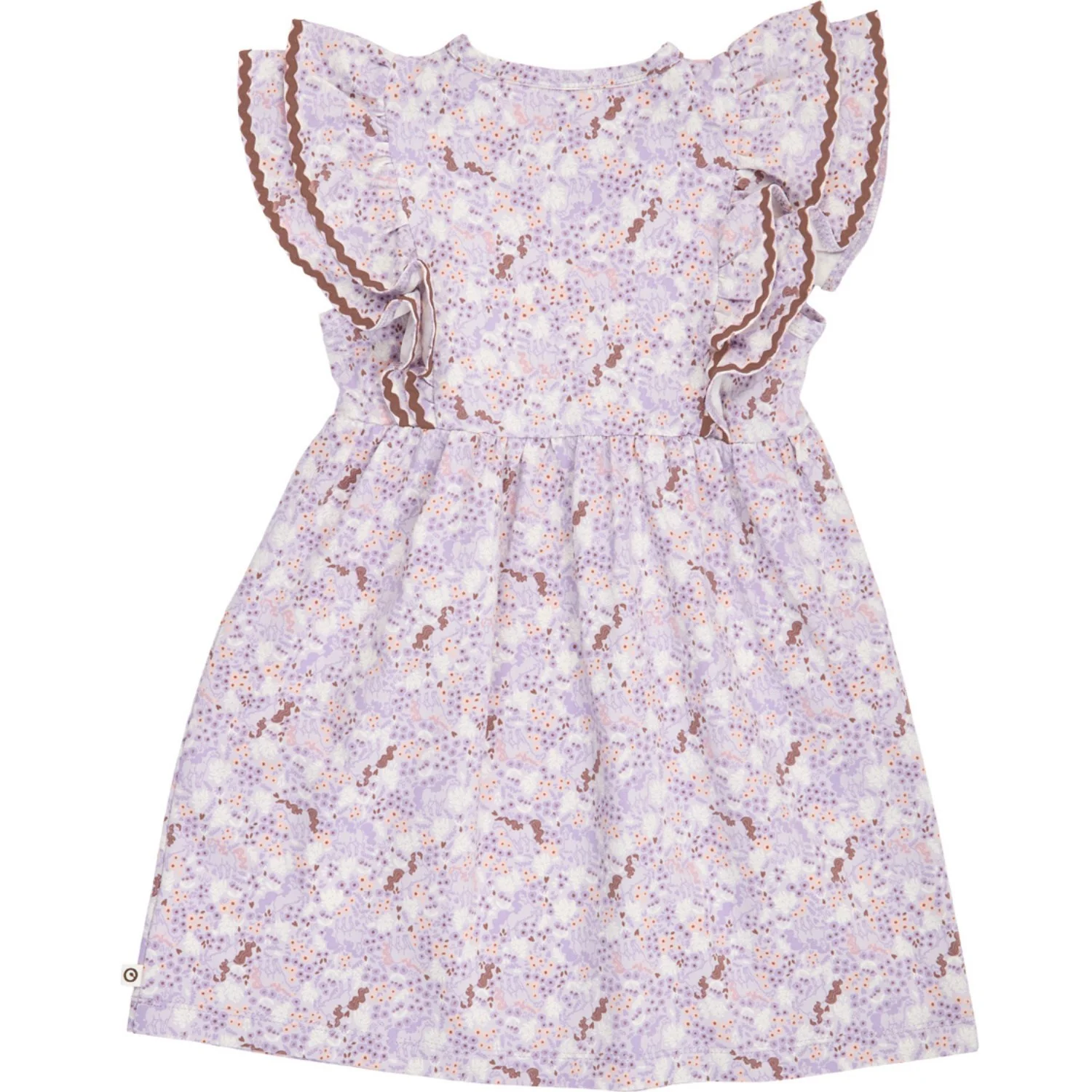 Müsli Bloom/ Tofu/ Pecan Prairie Ruffle S/S Dress - Image 4