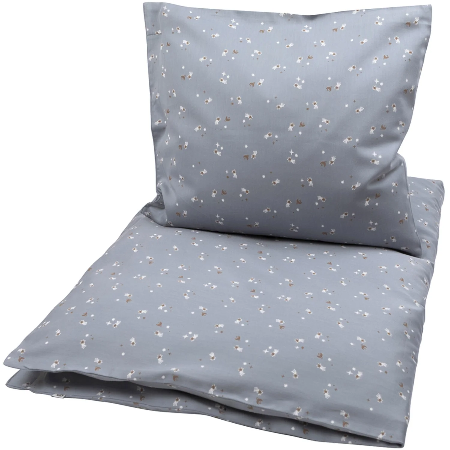 Müsli Jasmin Blue/ Balsam Cream/ Walnut Stars Bedding