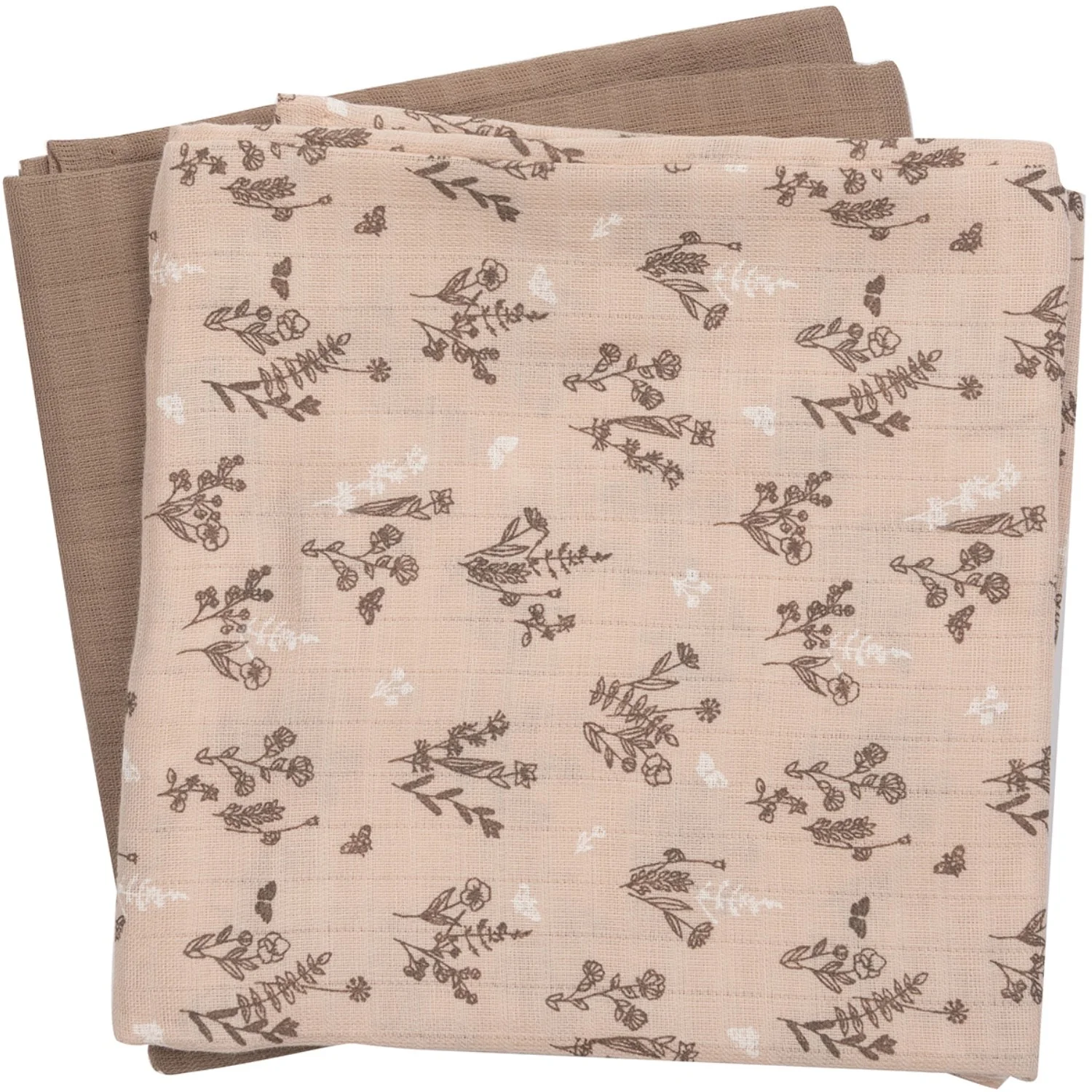 Müsli Nightingale/ Balsam Cream/ Walnut Flora Cloth Diaper 2-Pack - Image 2