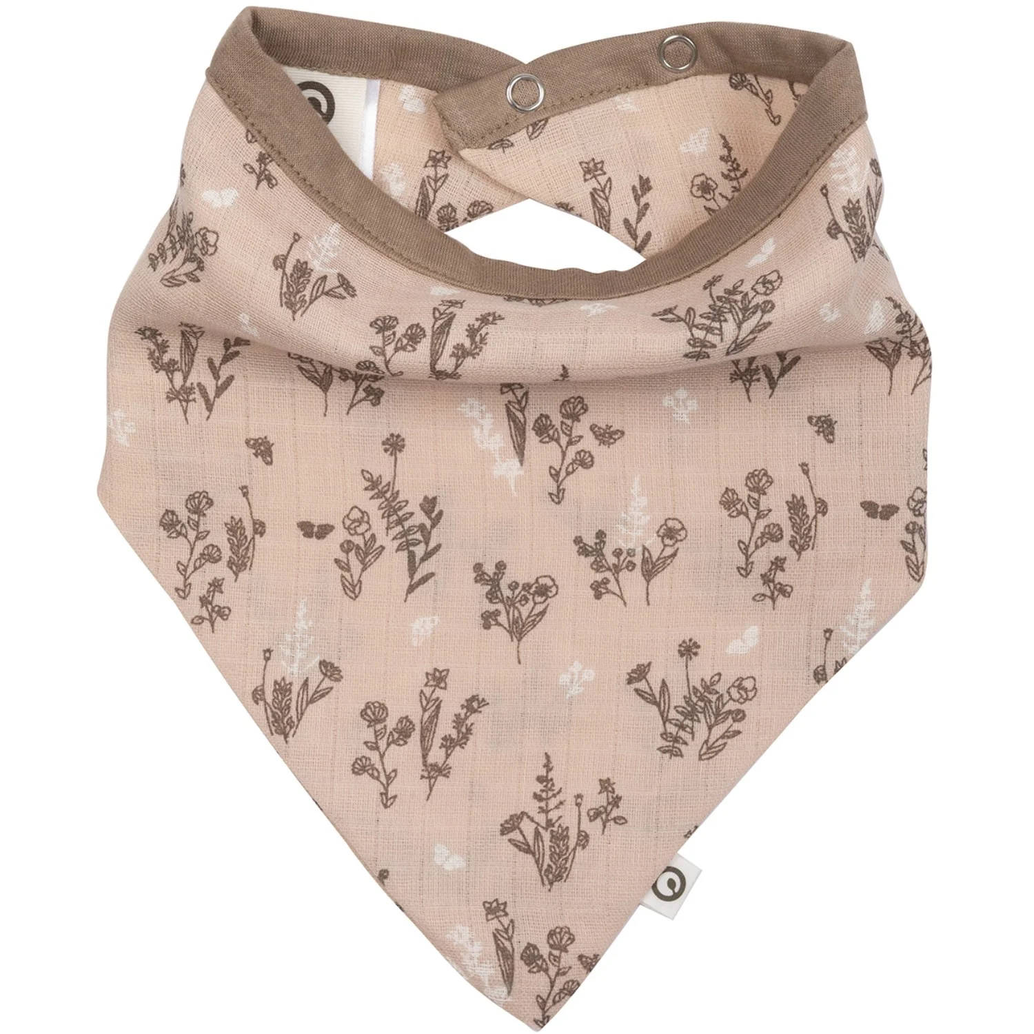 Müsli Nightingale/ Balsam Cream/ Walnut Flora Muslin Bib 2-Pack - Image 3
