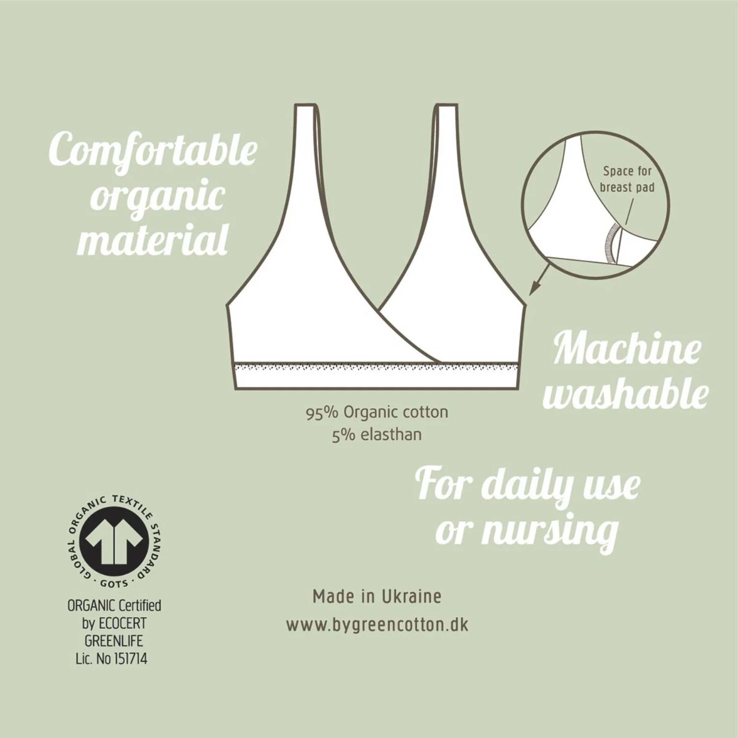 Müsli Nightingale Triangle Bra - Image 3