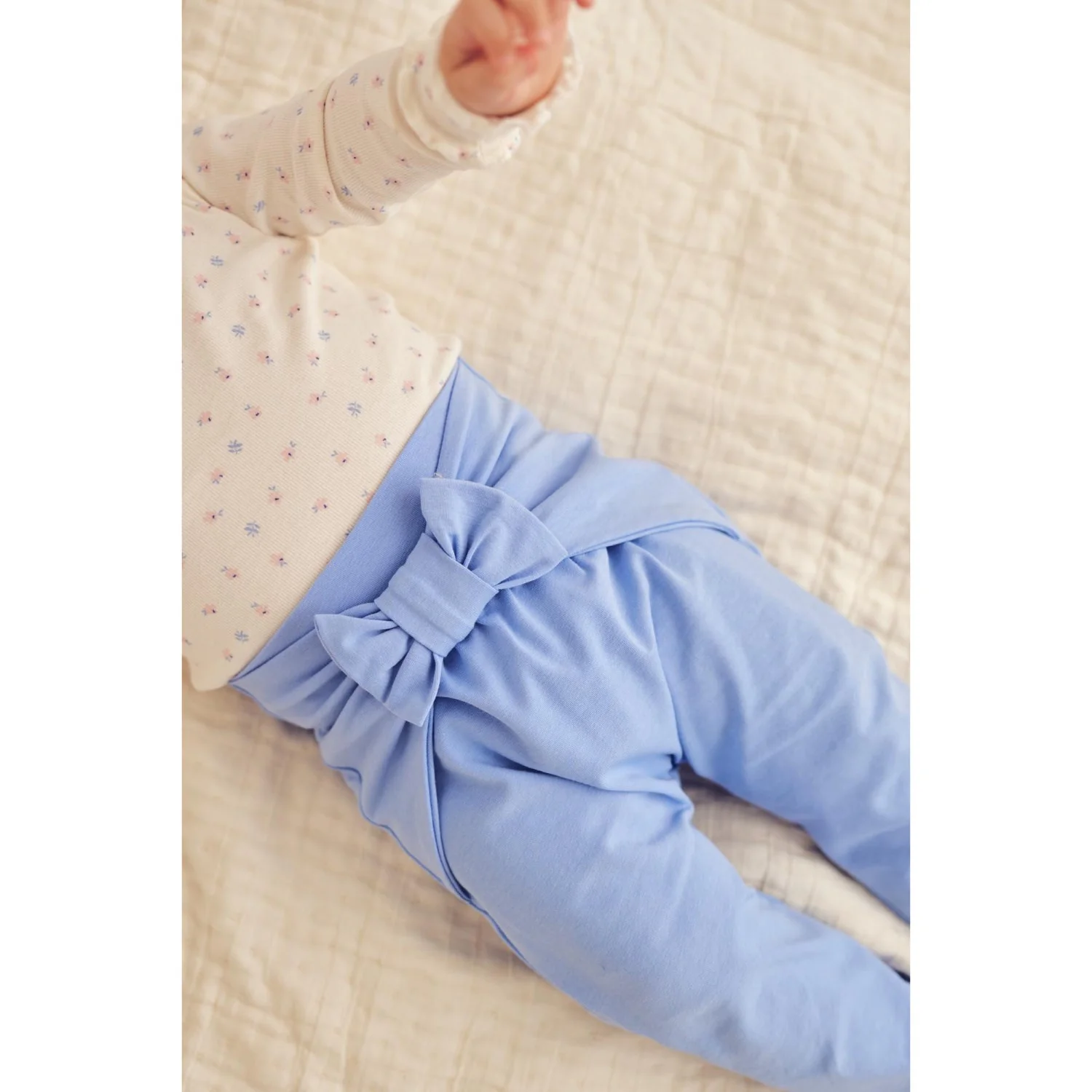 Müsli Shell Blue Cozy Me Lace Pants Baby - Image 3