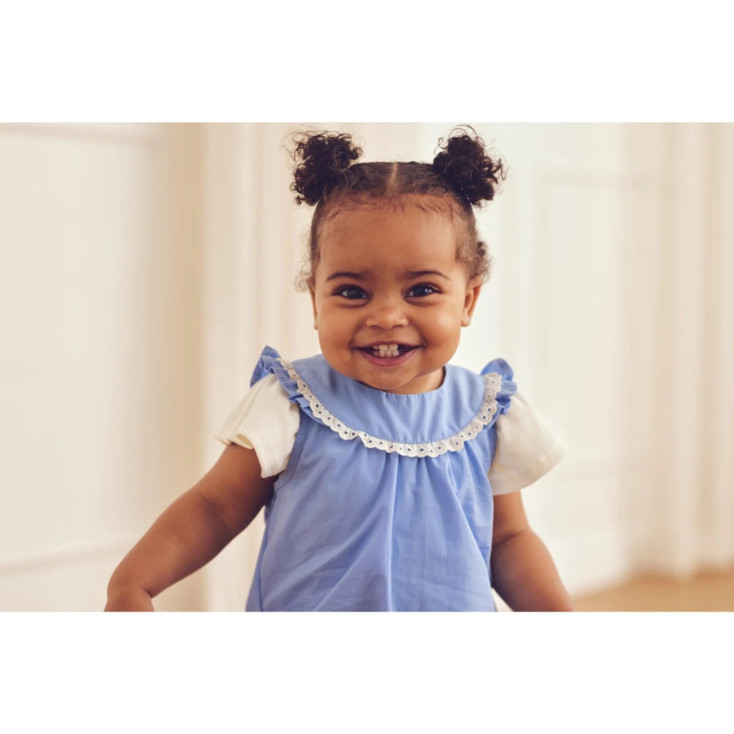 Müsli Shell Blue Poplin Wide Fit S/S Body - Image 5