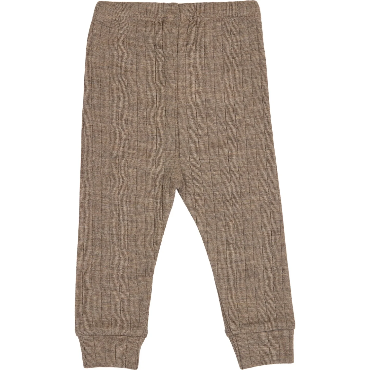 Müsli Walnut Melange Woolly Rib Cuff Pants - Image 2