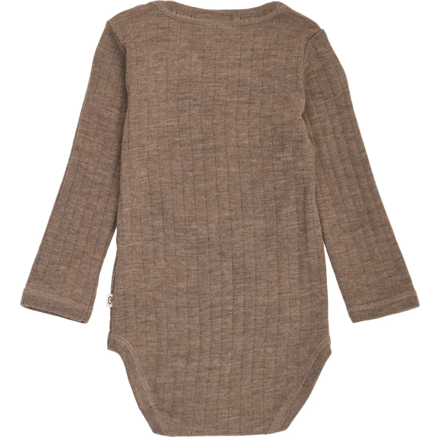 Müsli Walnut Melange Woolly Rib L/S Body - Image 2