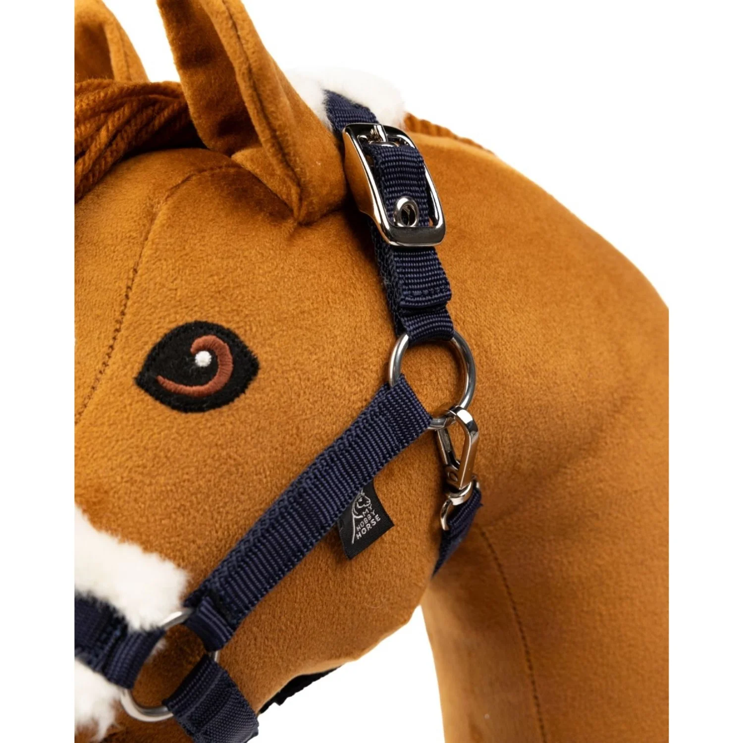 My Hobby Horse Navy Lambskin Halter For Hobby Horse - Image 3
