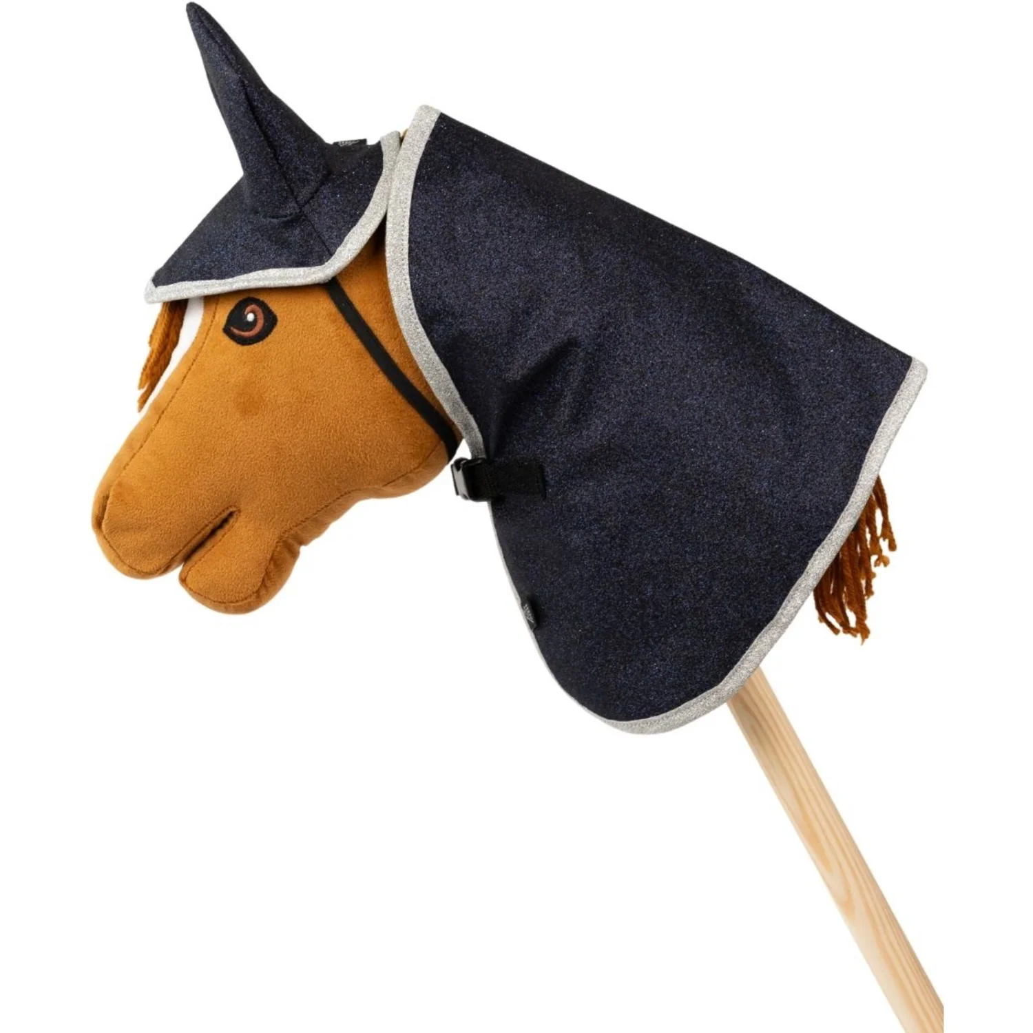 My Hobby Horse Navy Rug & Hut, Glitter - Image 2