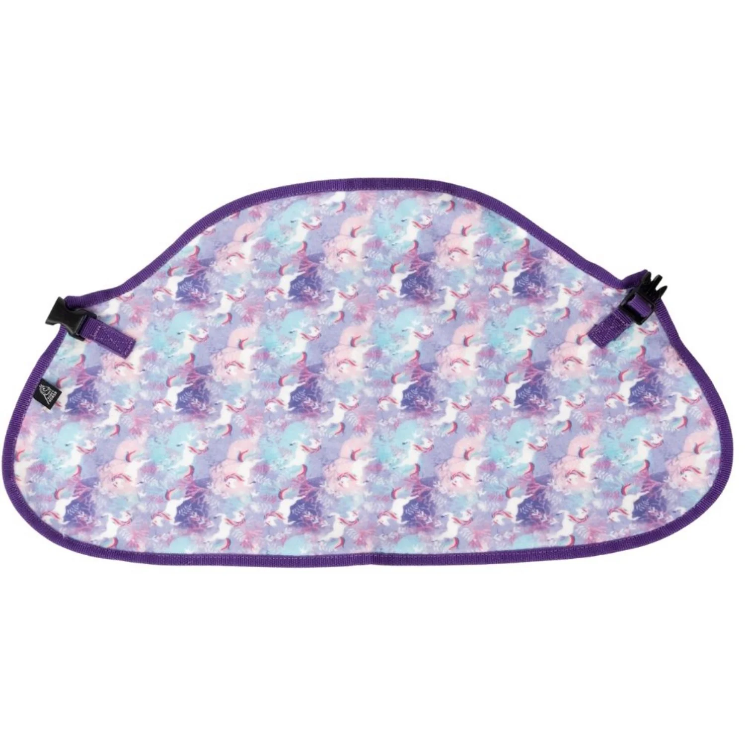 My Hobby Horse Purple Fleece Rug, Unicorn - Image 3