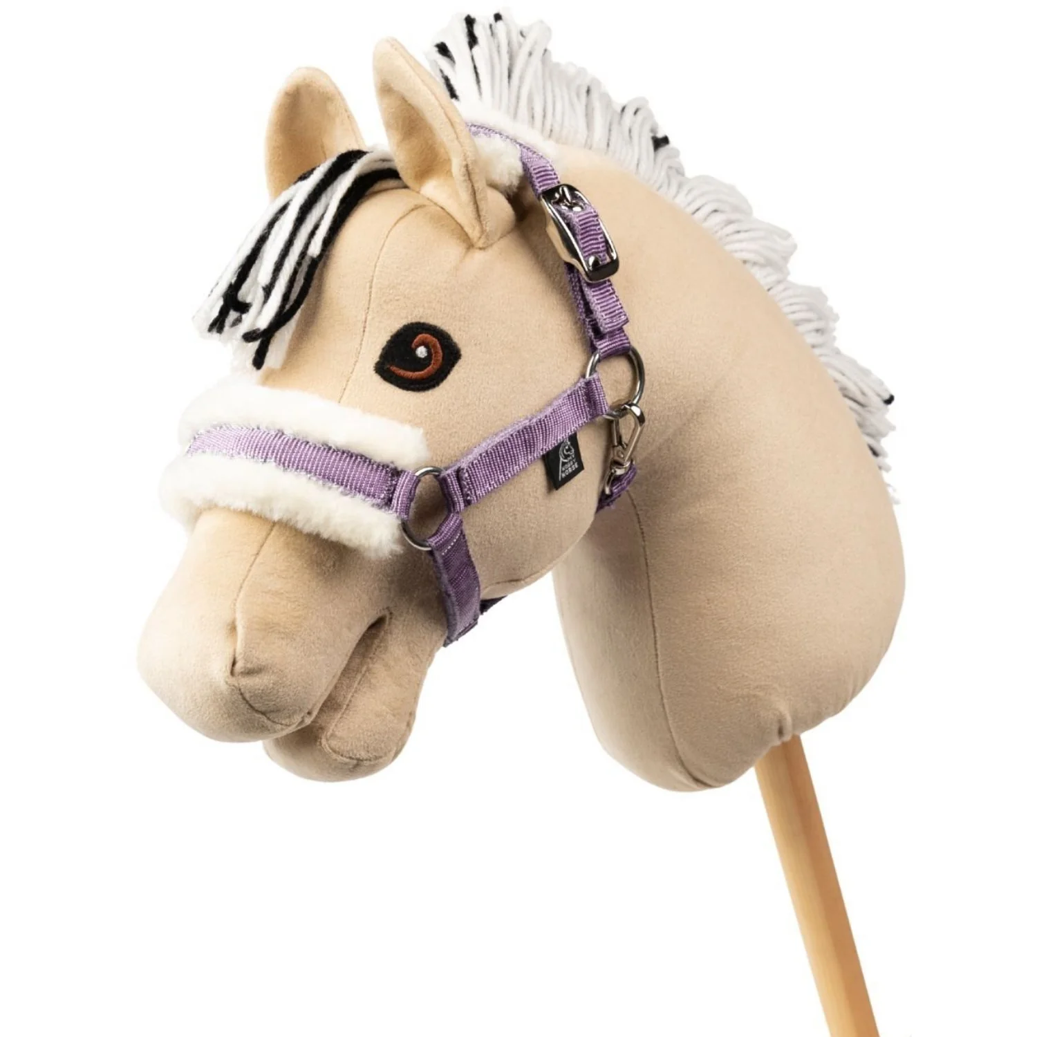 My Hobby Horse Purple Lambskin Halter For Hobby Horse - Image 3