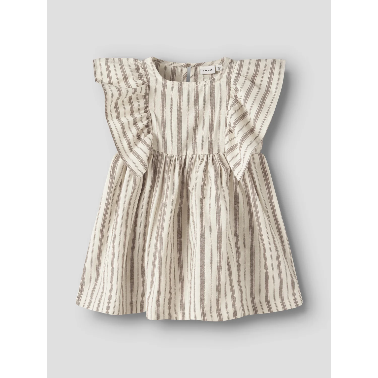 Name It Almond Milk Brown Lentil Nmfhimali Capsl Dress - Image 3