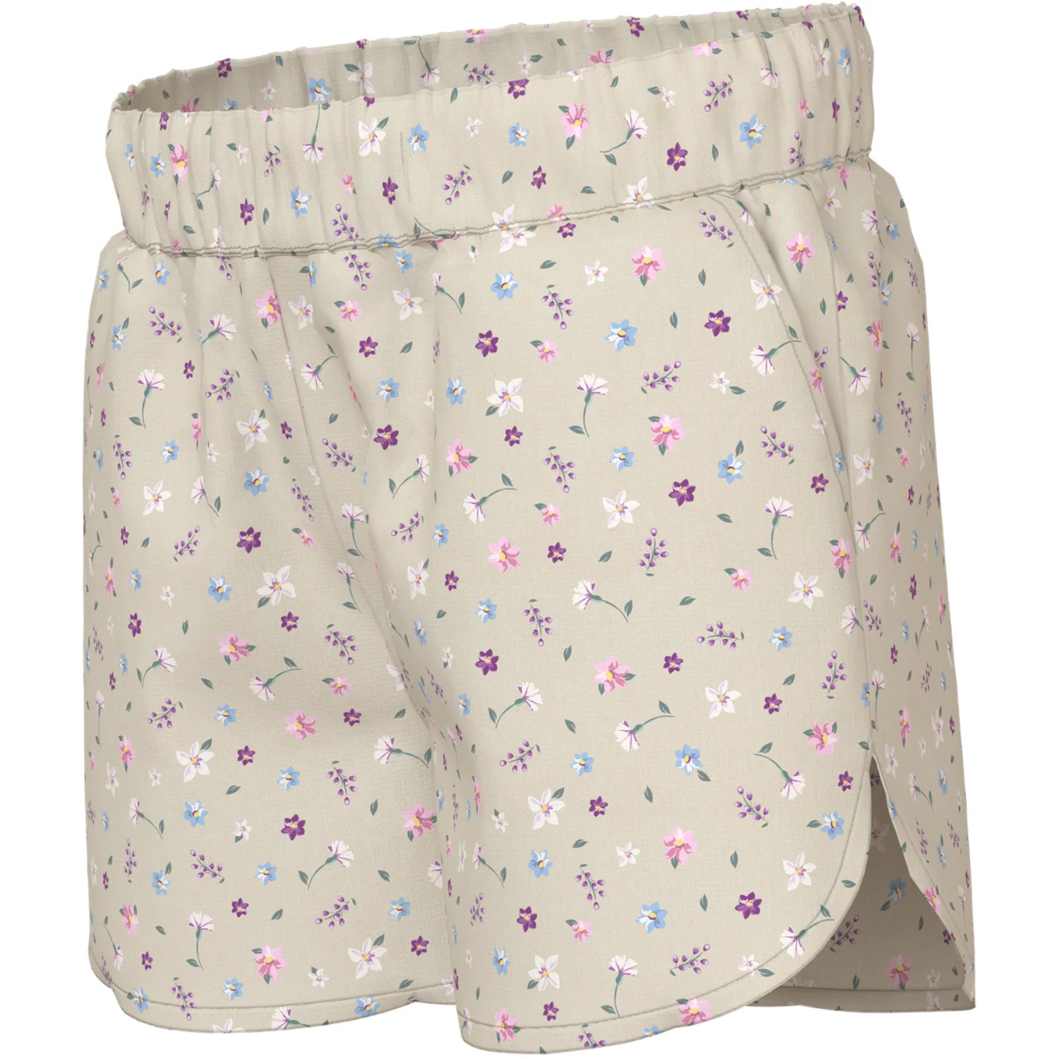 Name It Almond Milk Cute Flowers Nkfvinaya Shorts Ffff Noos - Image 3