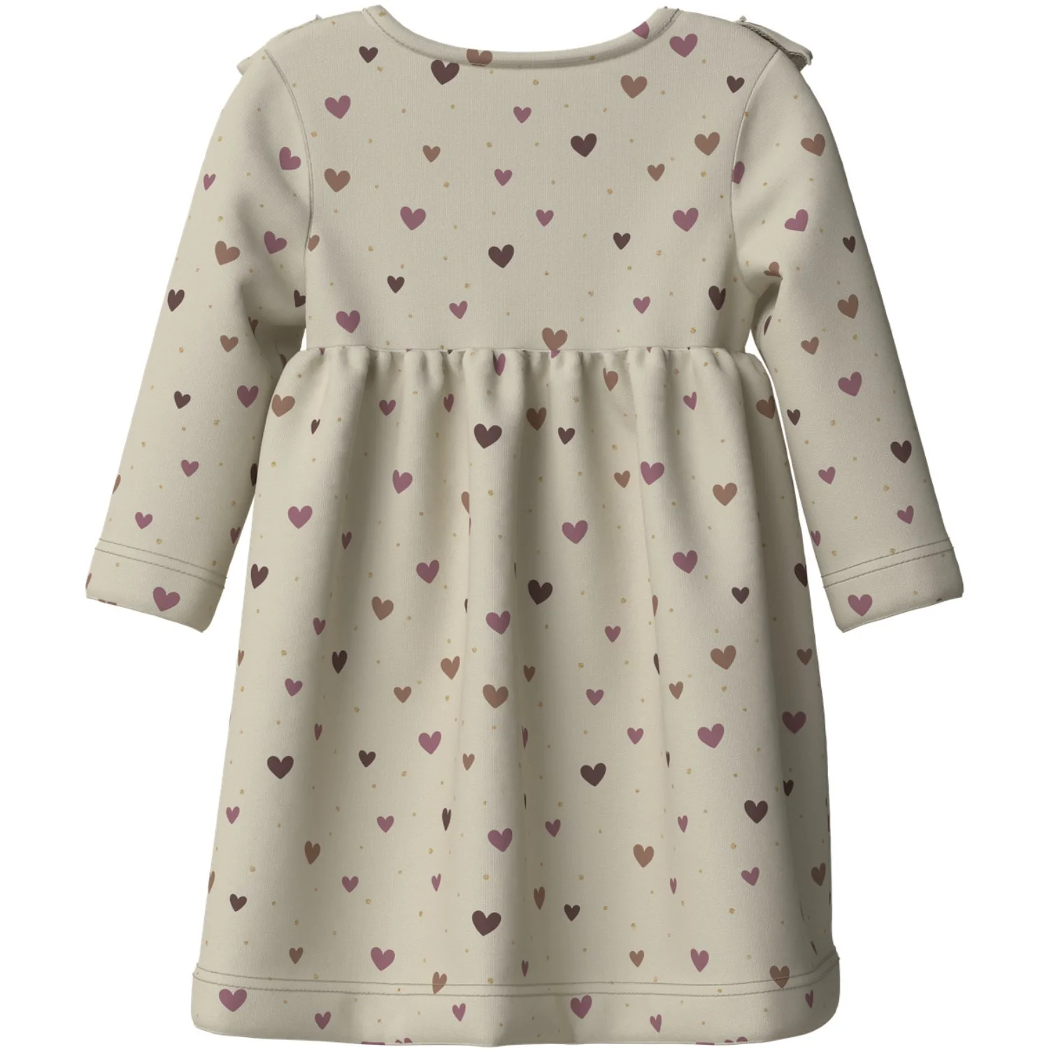 Name It Almond Milk Nbfhayla Ls Dress - Image 2