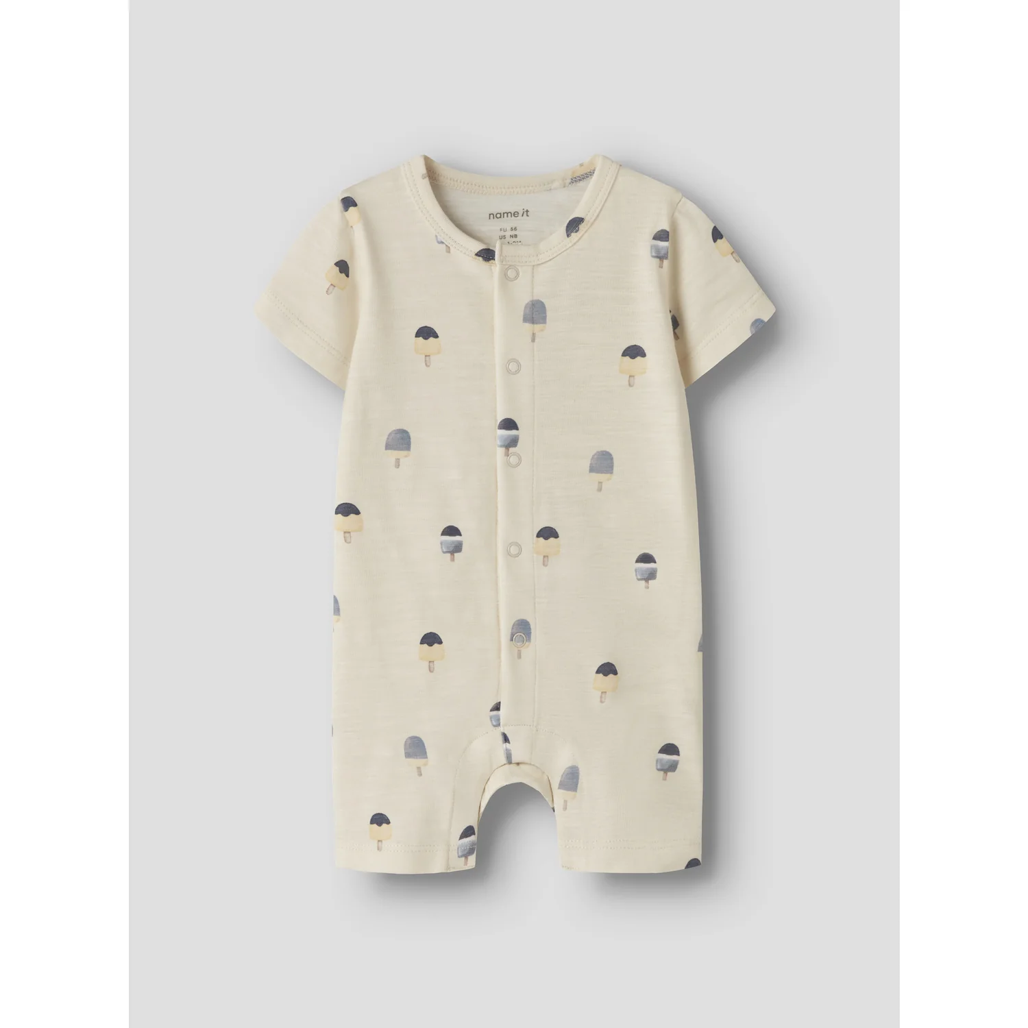 Name It Almond Milk Nbmjerome Ss Sunsuit - Image 3