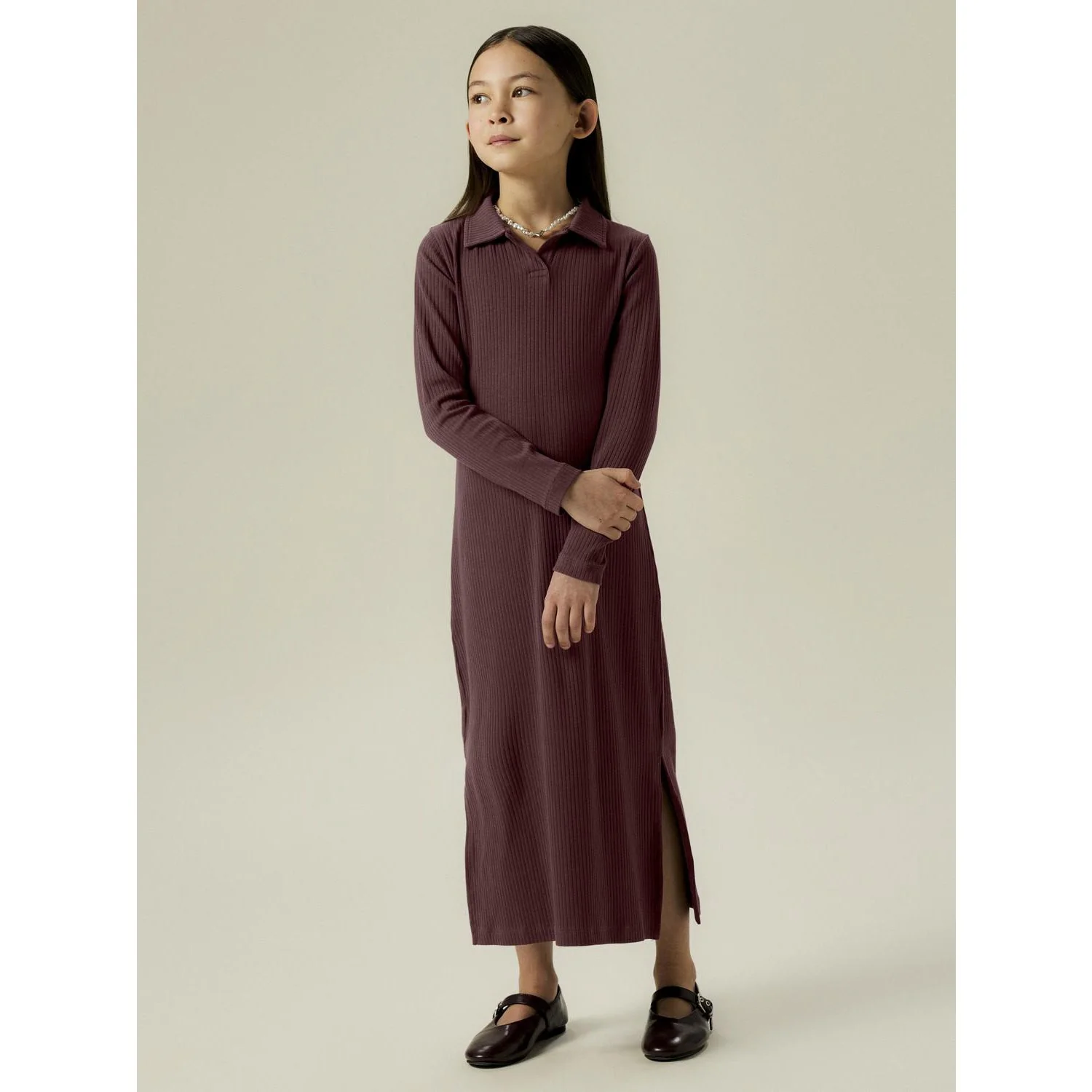 Name It Andorra Nkfkissia Ls Slim Maxi Dress - Image 2