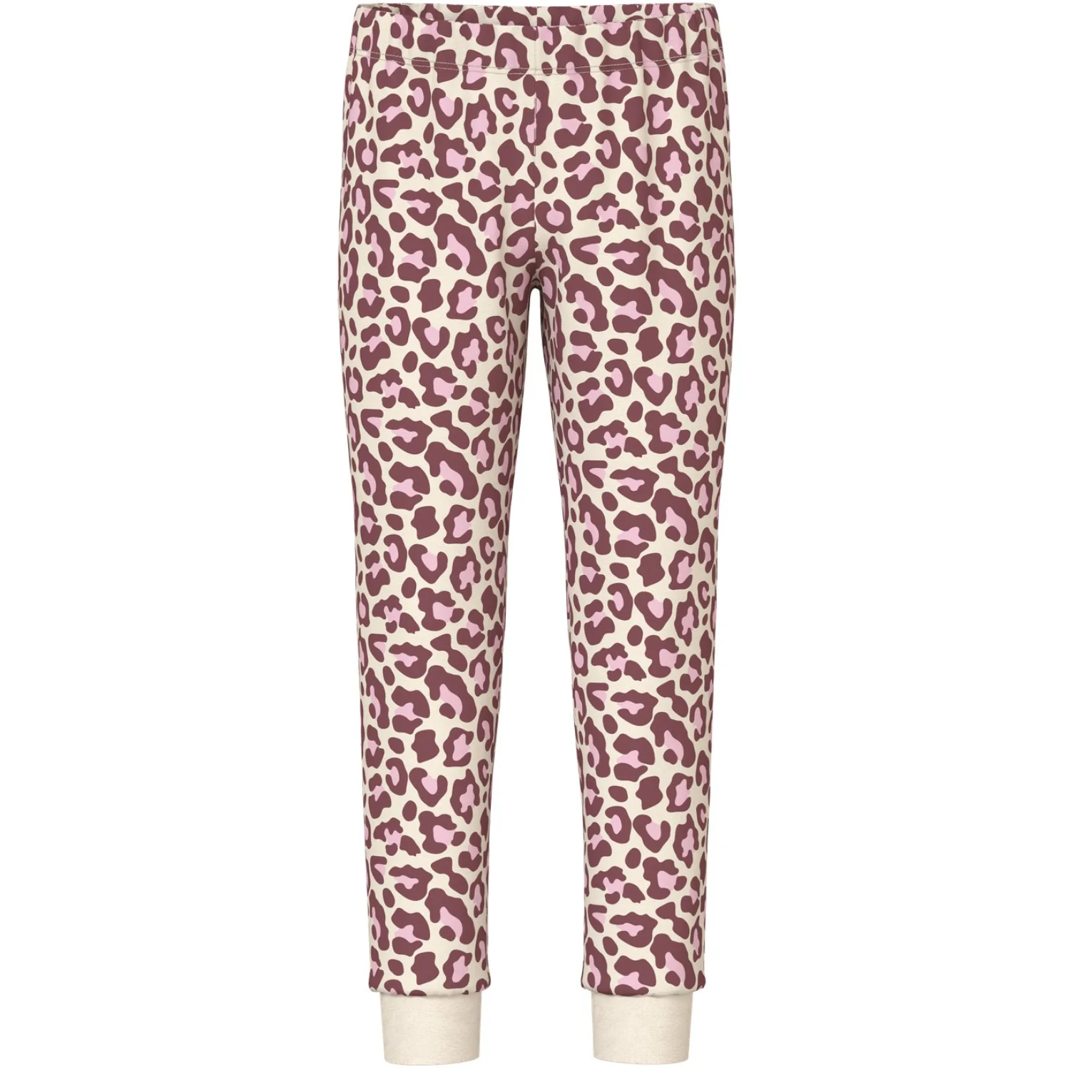 Name It Antique White Wild Ginger Top W/ Bow Print Nkfnightset Leo Noos - Image 2